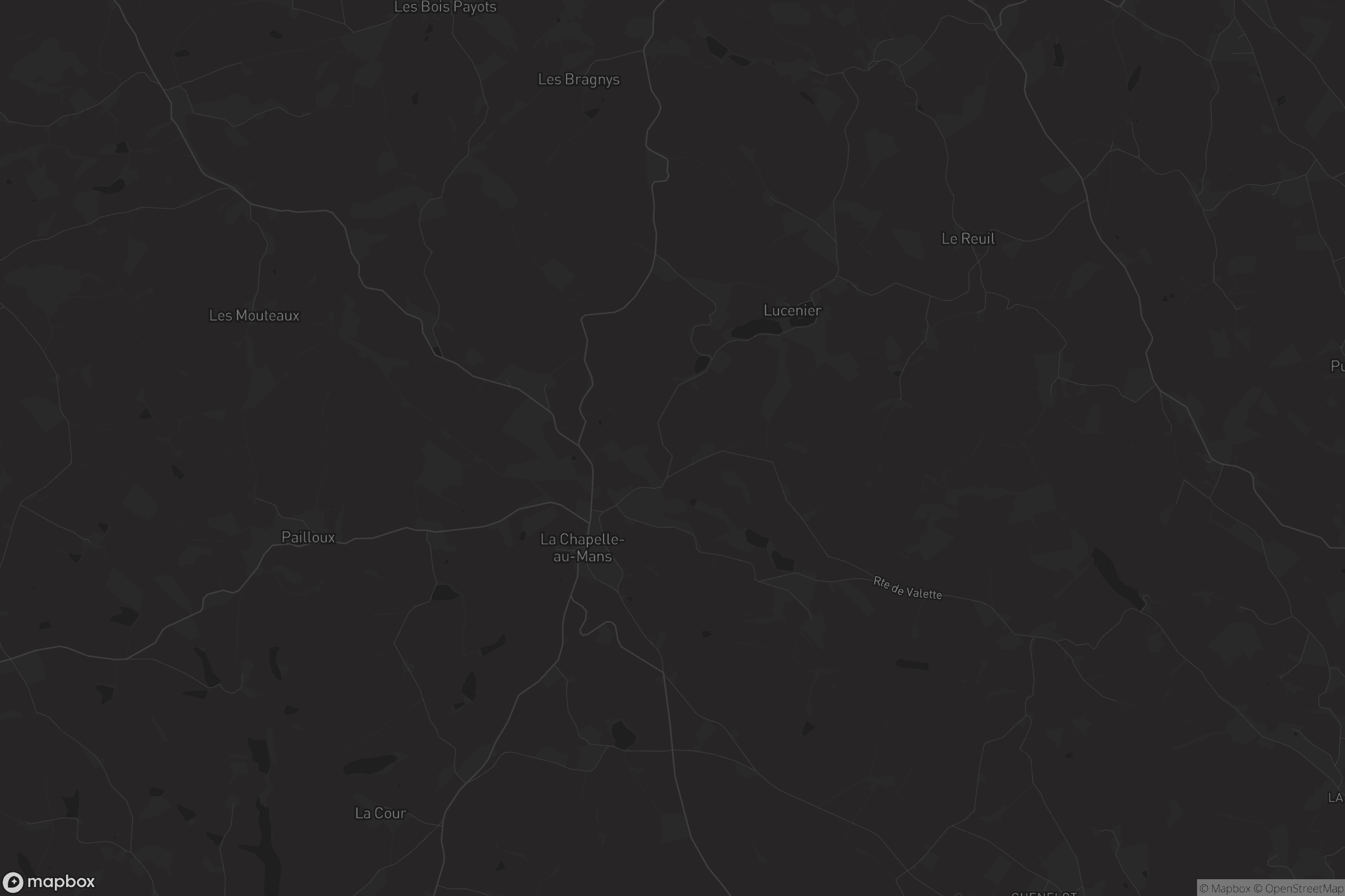 Carte de La Chapelle-au-Mans