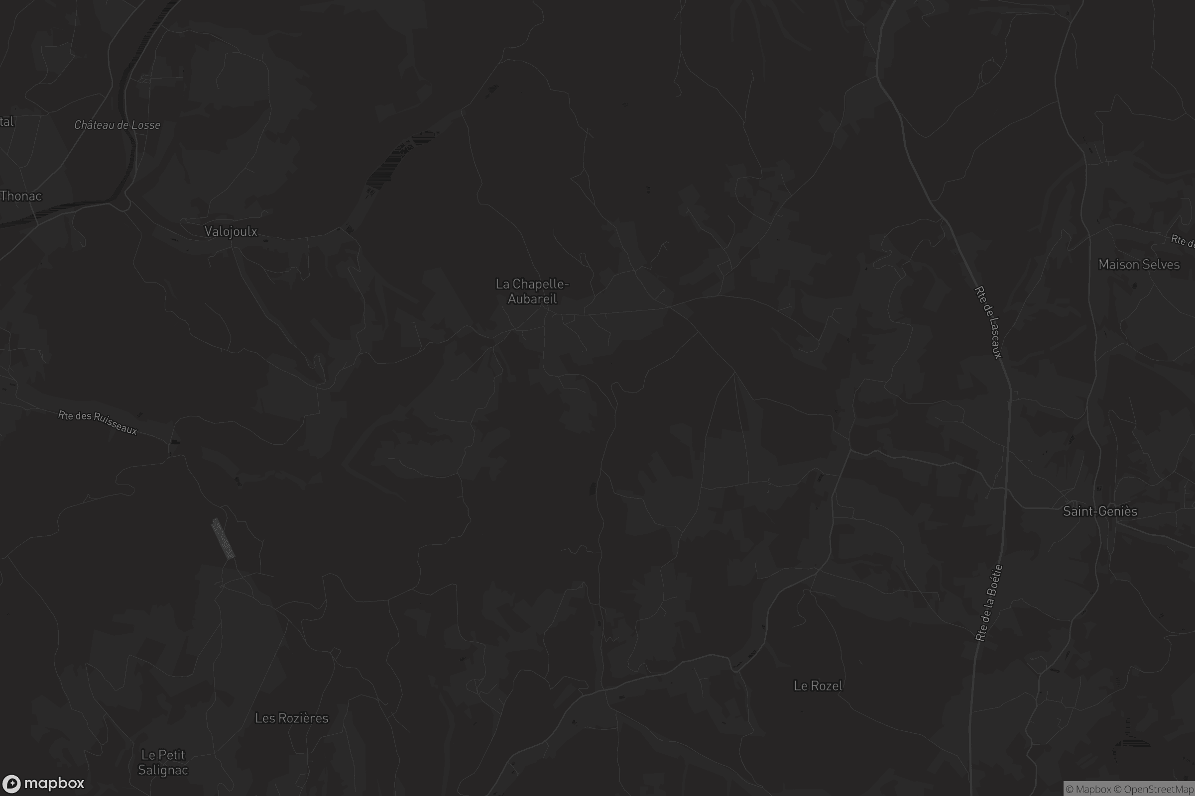 Carte de La Chapelle-Aubareil