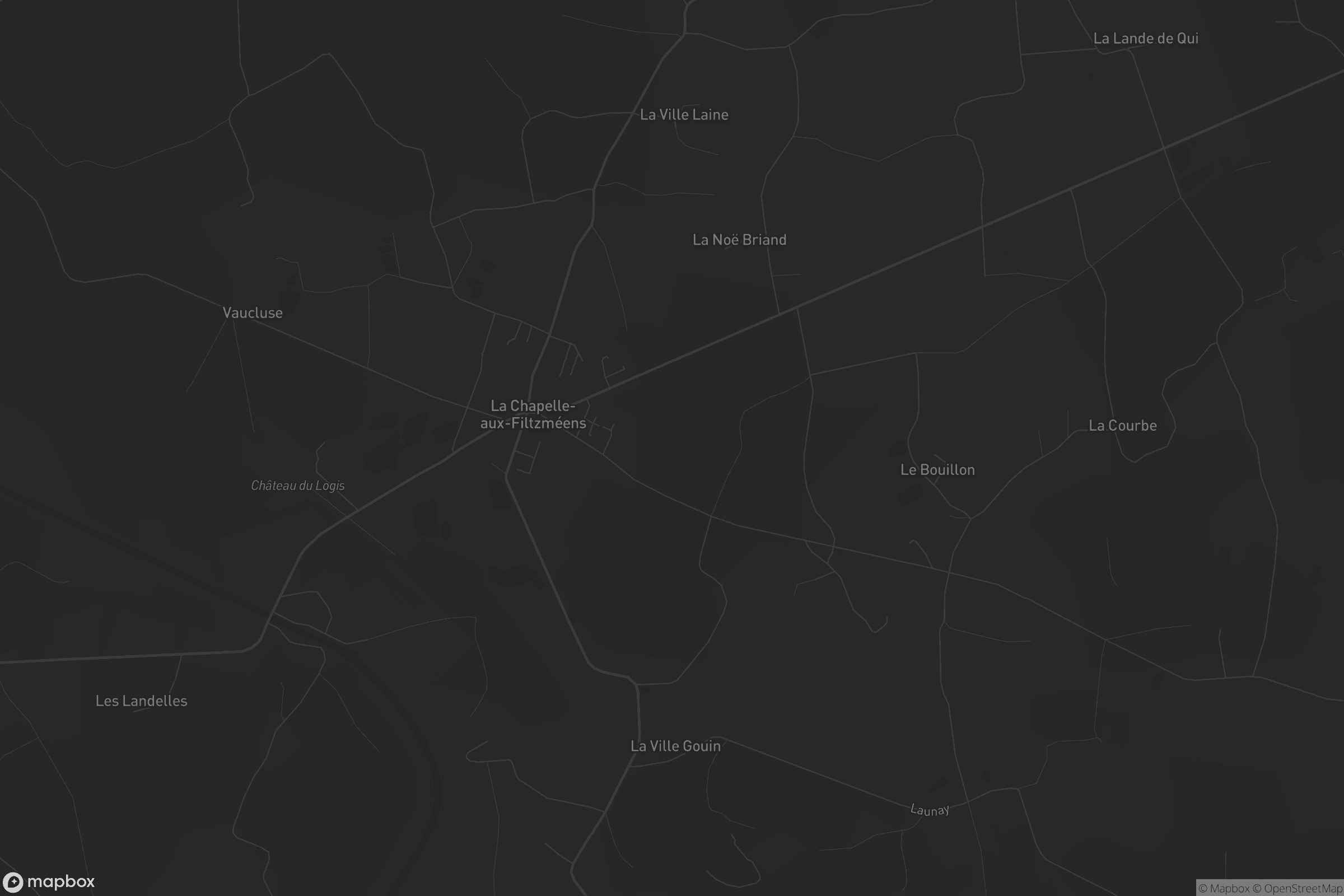 Carte de La Chapelle-aux-Filtzméens