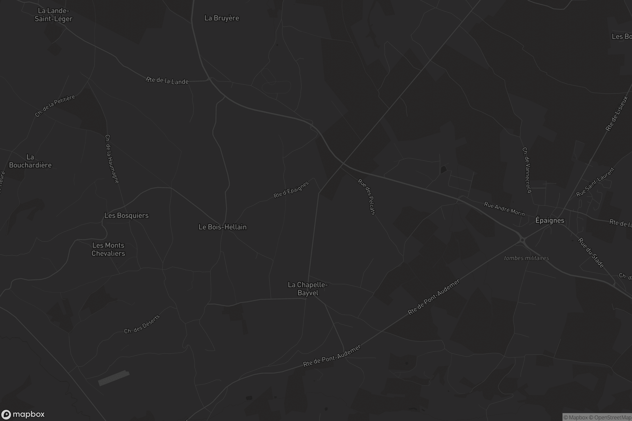 Carte de La Chapelle-Bayvel