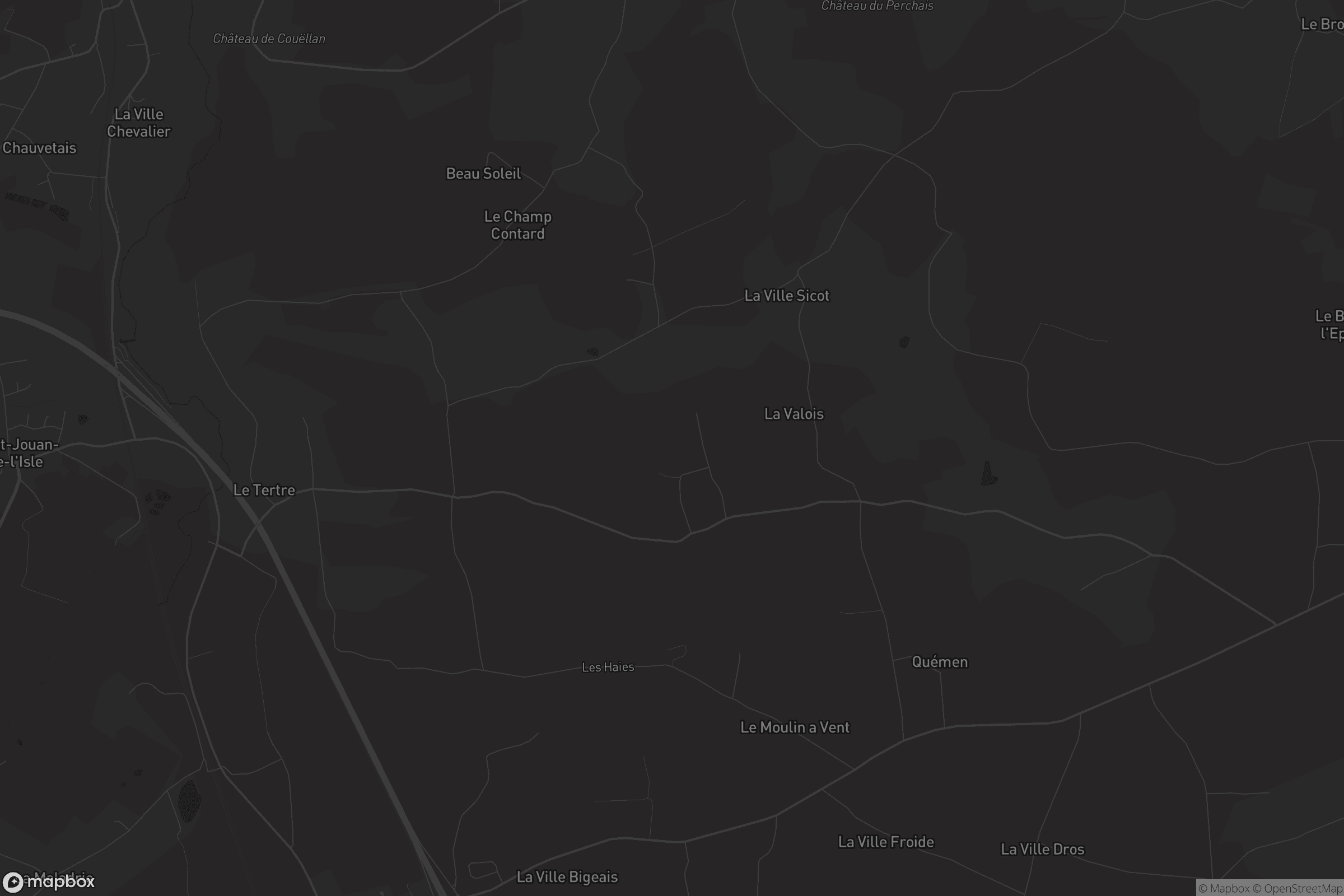 Carte de La Chapelle-Blanche