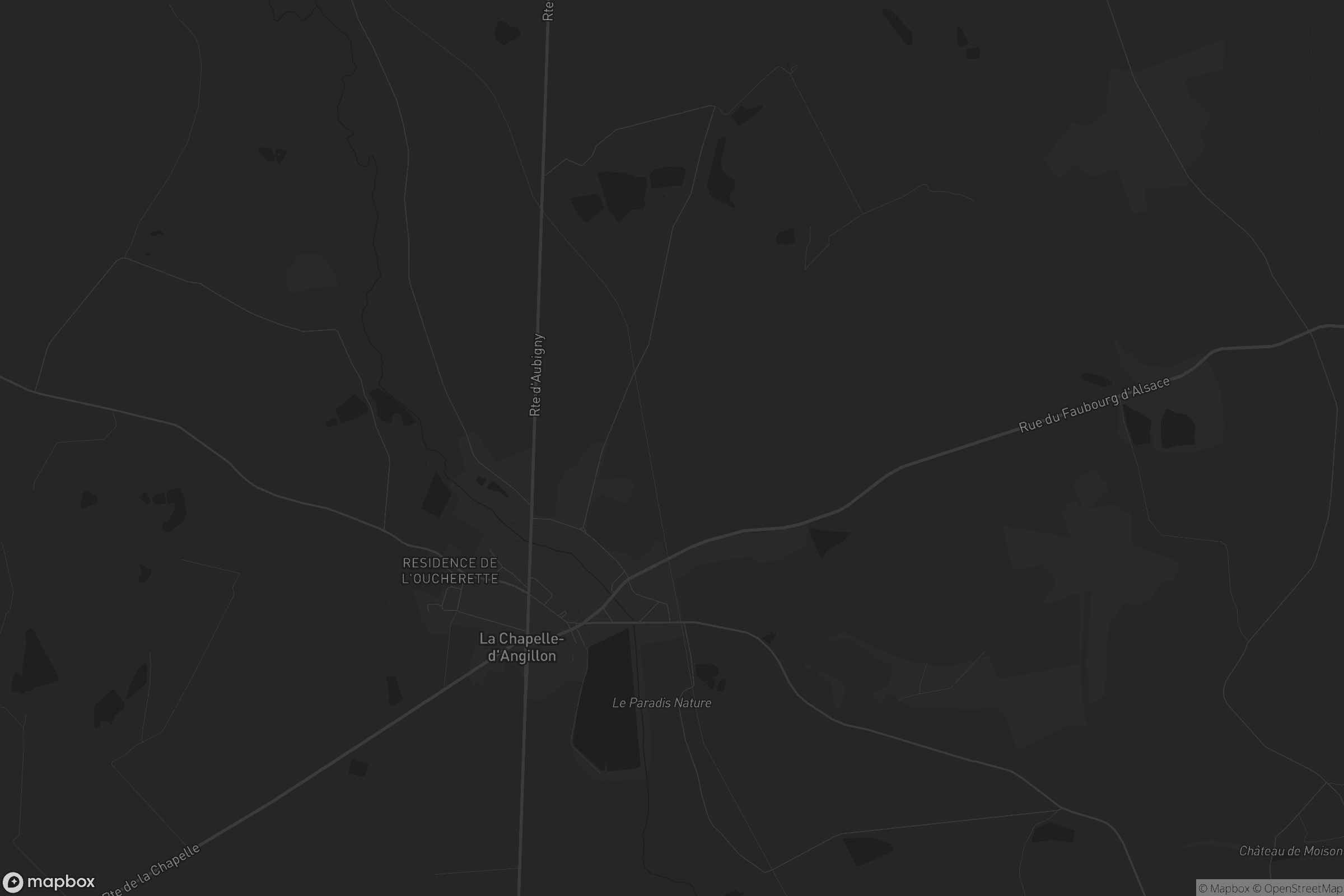 Carte de La Chapelle-d'Angillon