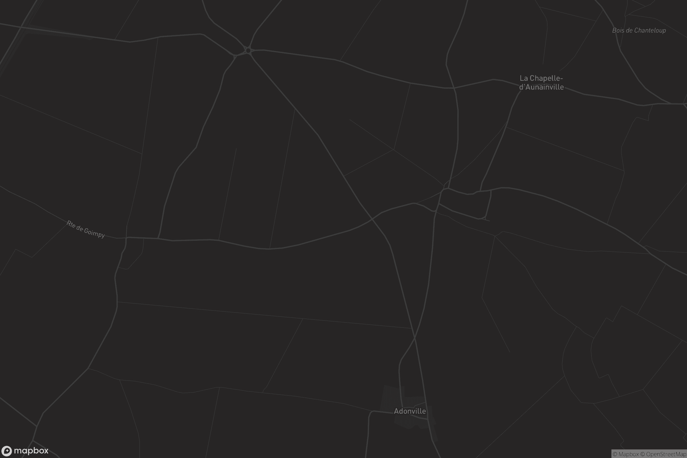 Carte de La Chapelle-d'Aunainville