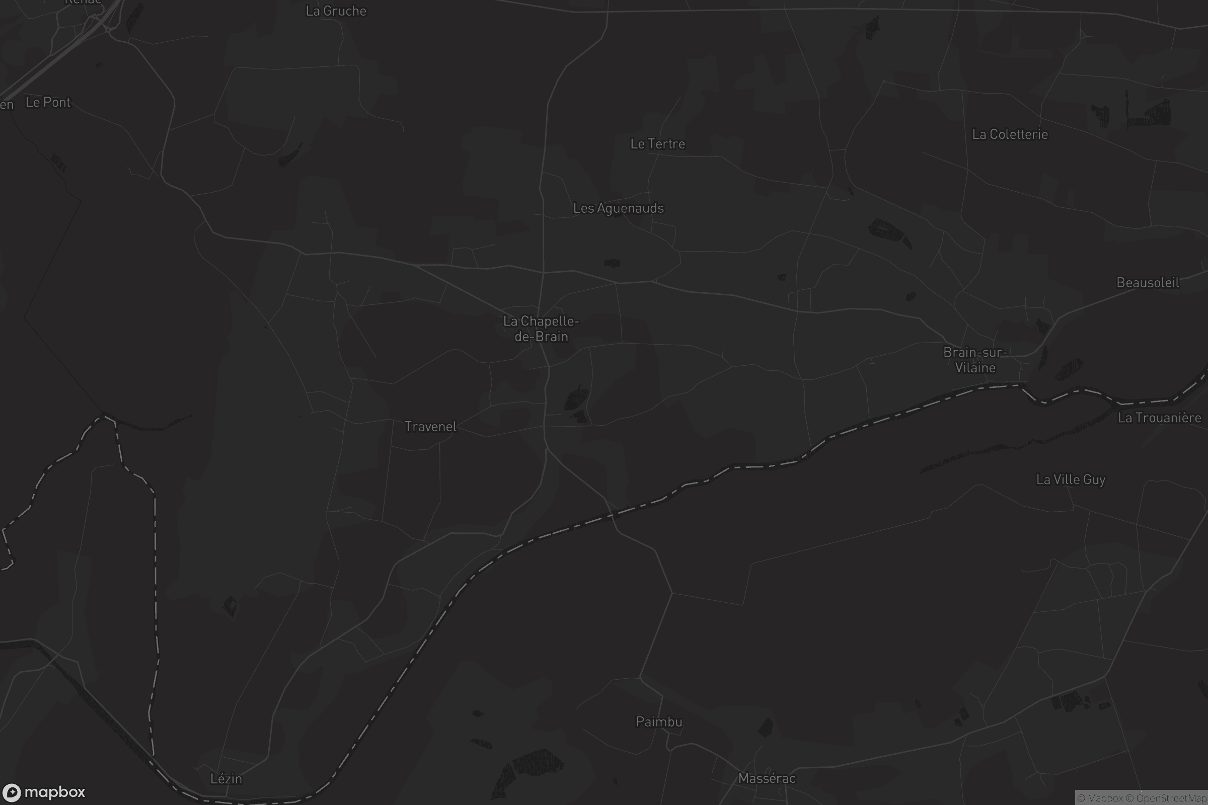 Carte de La Chapelle-de-Brain