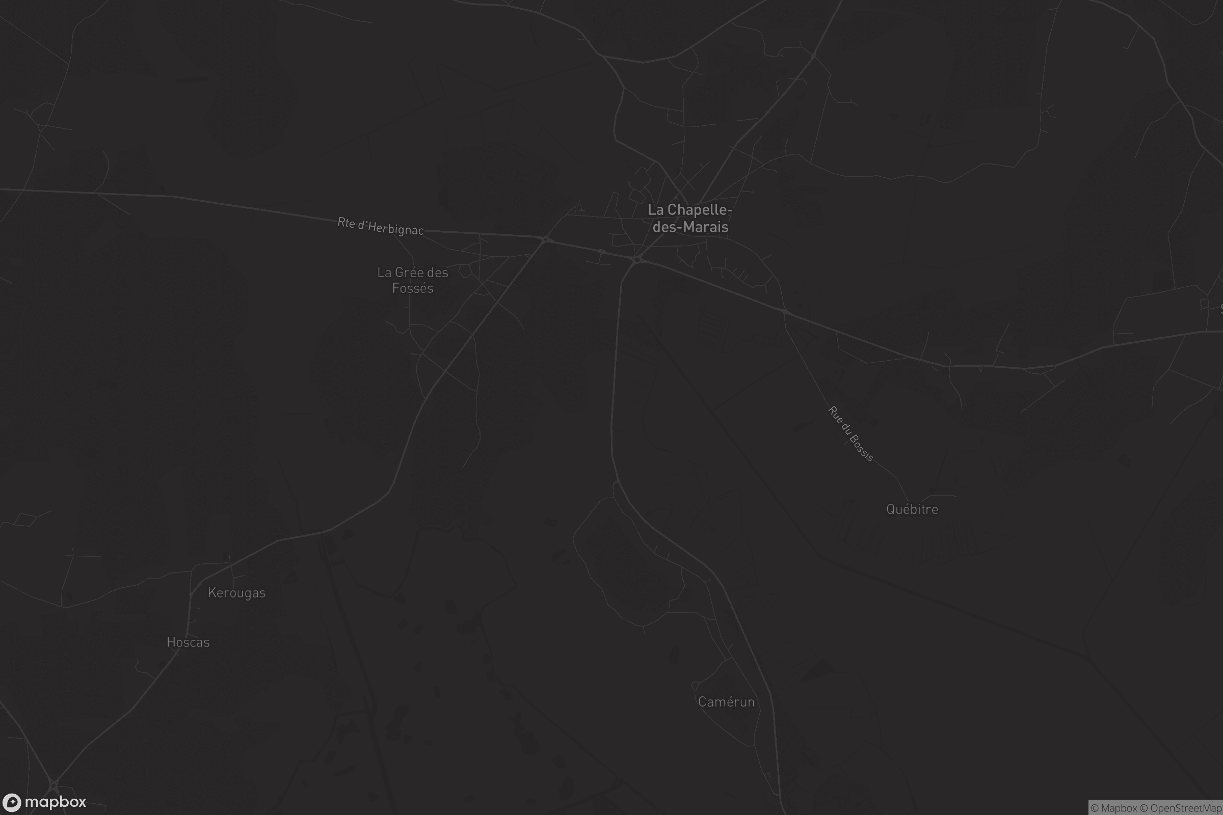 Carte de La Chapelle-des-Marais