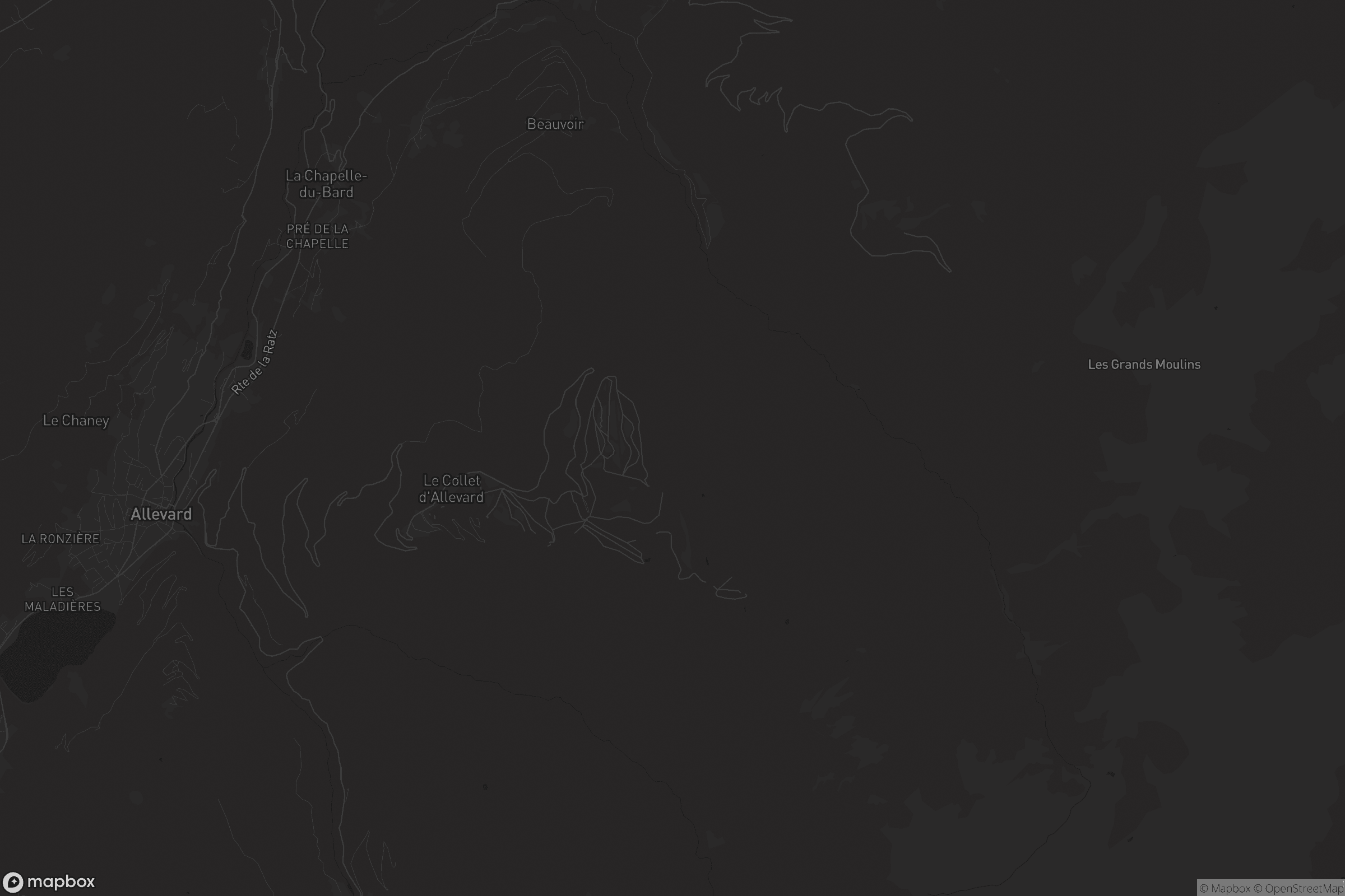 Carte de La Chapelle-du-Bard