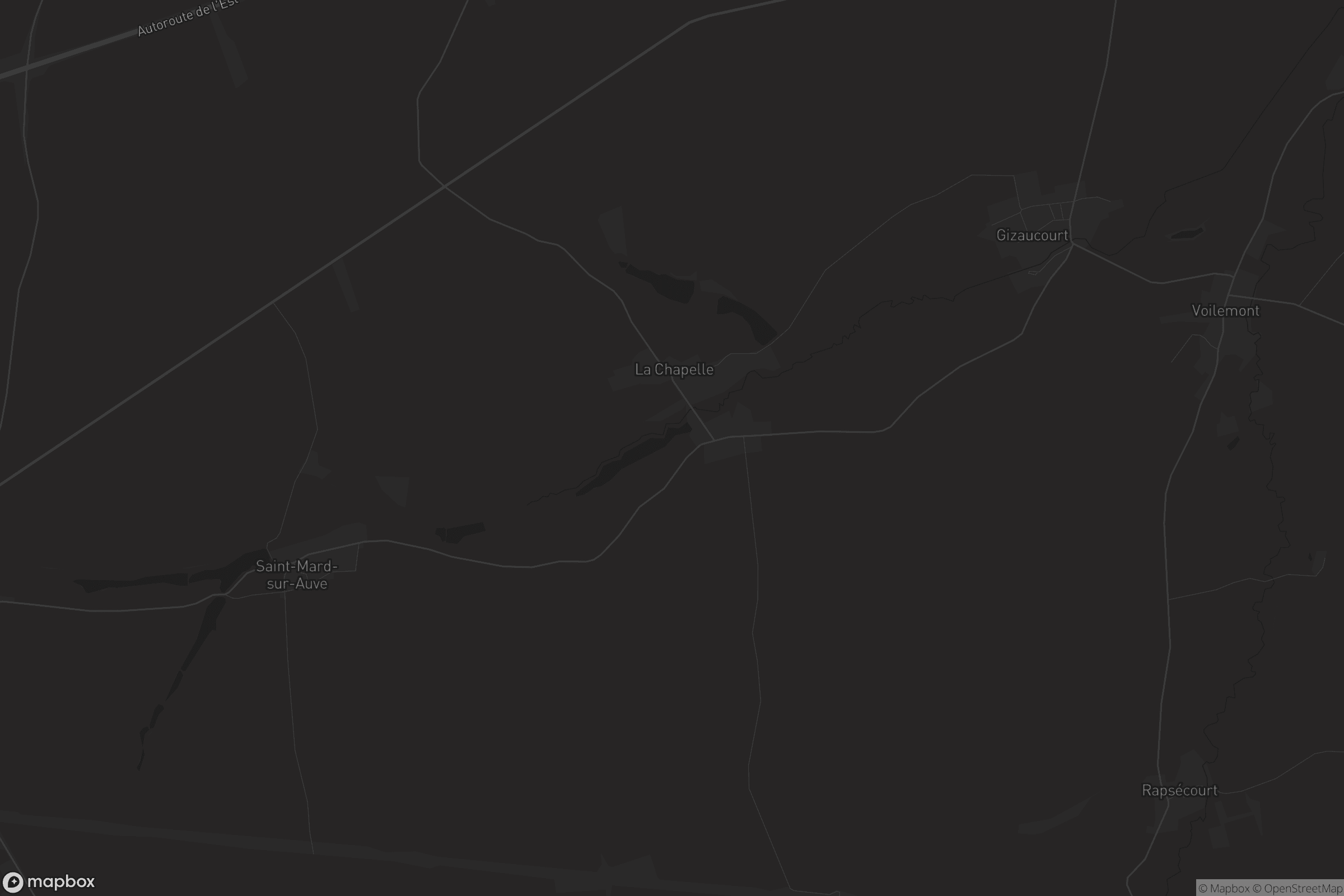 Carte de La Chapelle-Felcourt