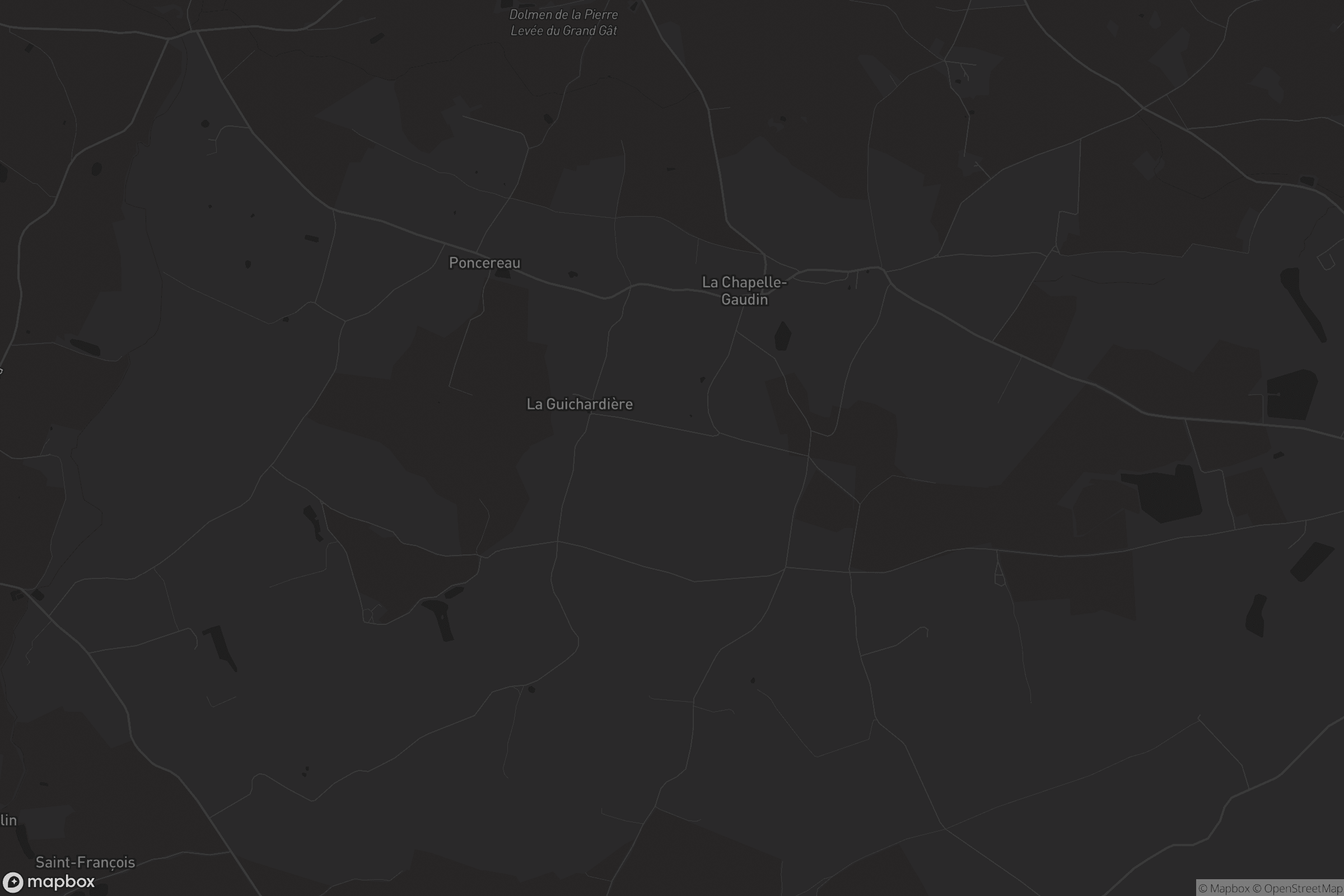 Carte de La Chapelle-Gaudin