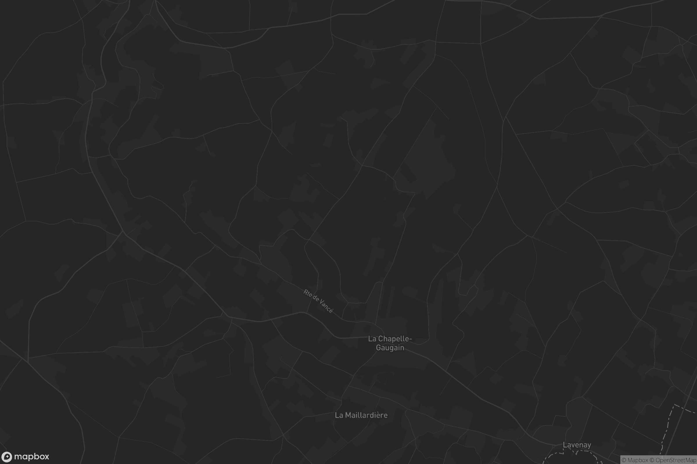 Carte de La Chapelle-Gaugain