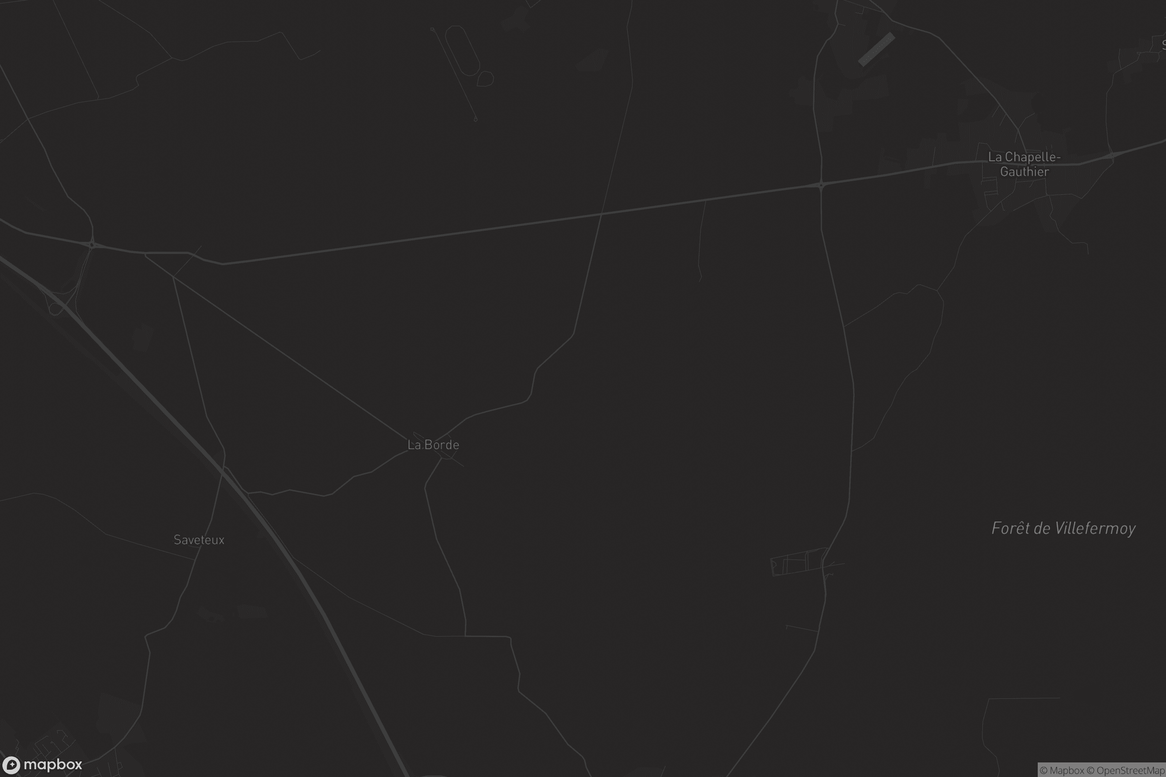 Carte de La Chapelle-Gauthier