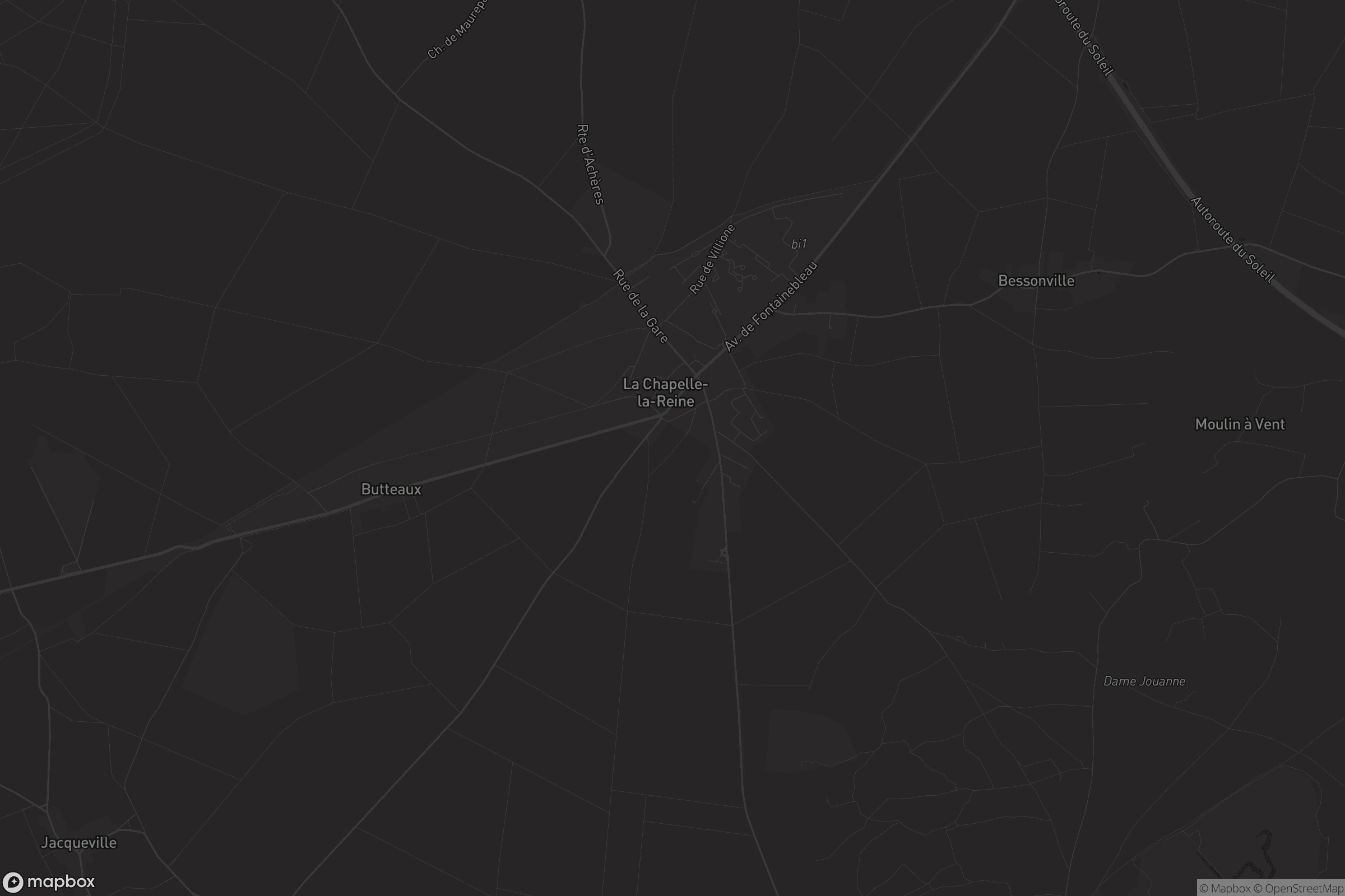 Carte de La Chapelle-la-Reine