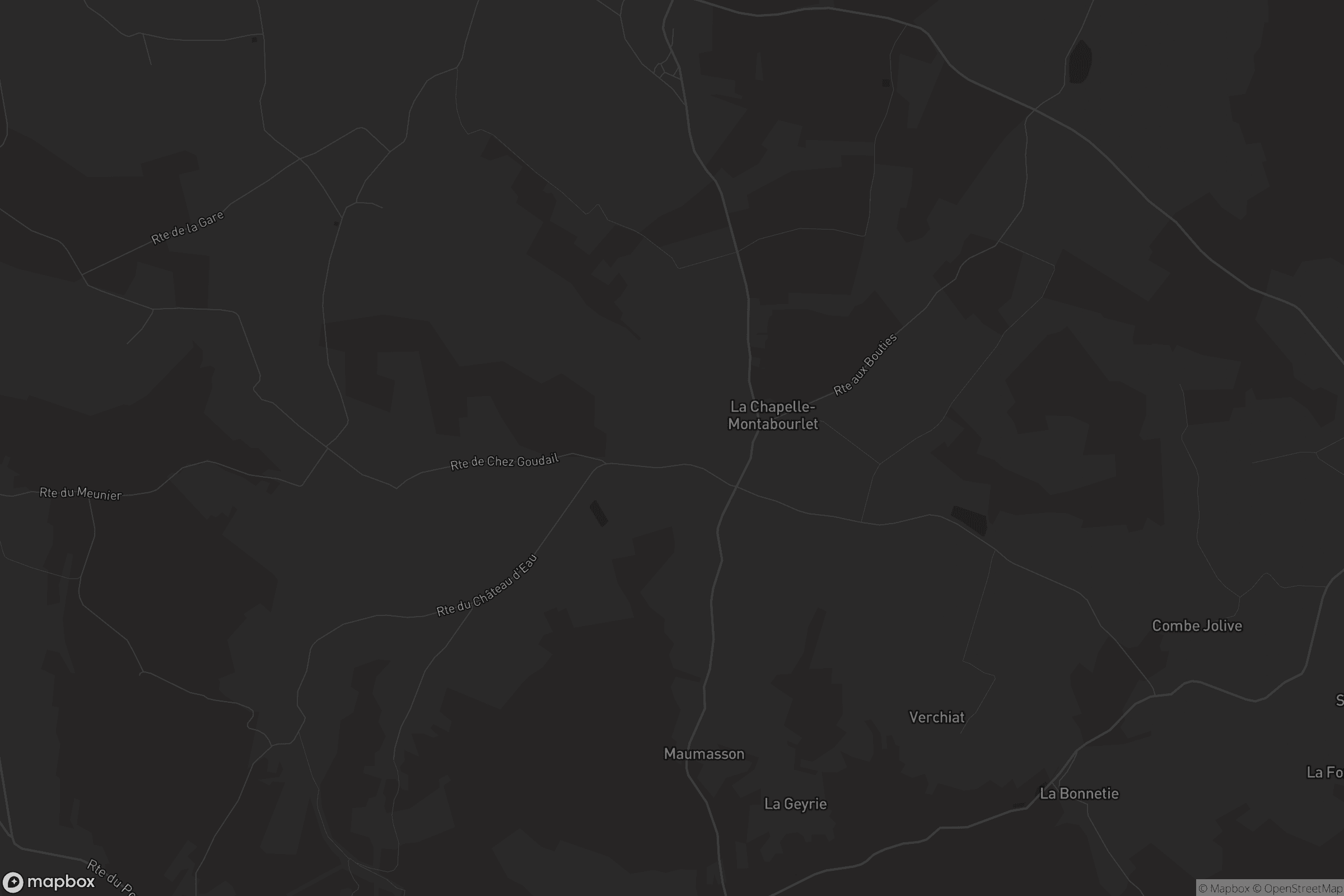 Carte de La Chapelle-Montabourlet