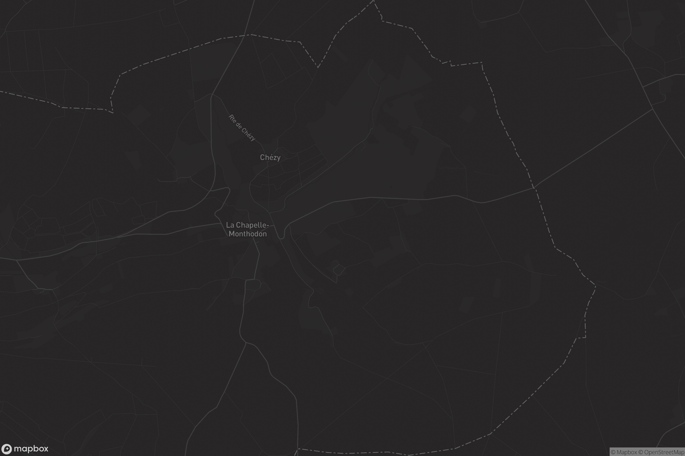 Carte de La Chapelle-Monthodon