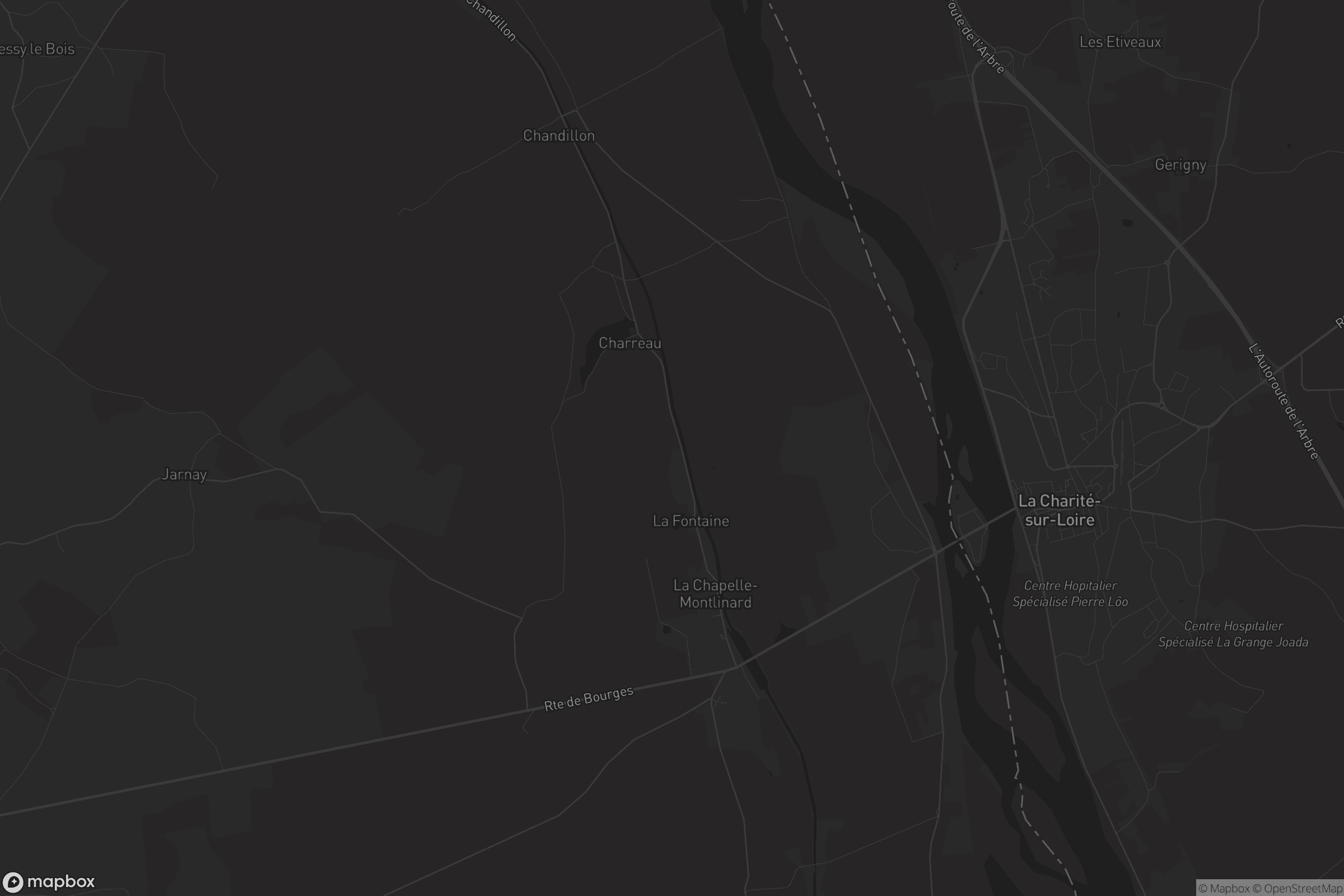 Carte de La Chapelle-Montlinard