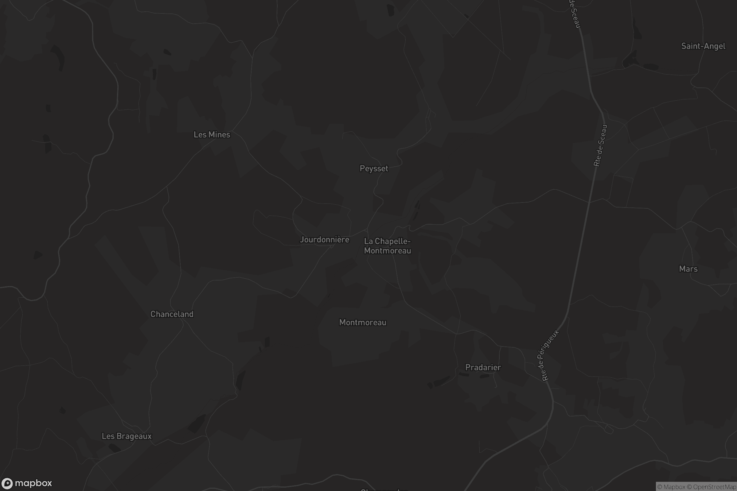 Carte de La Chapelle-Montmoreau