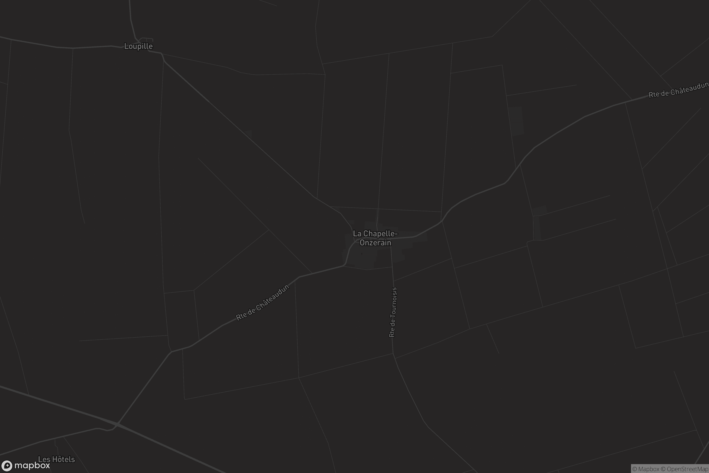 Carte de La Chapelle-Onzerain