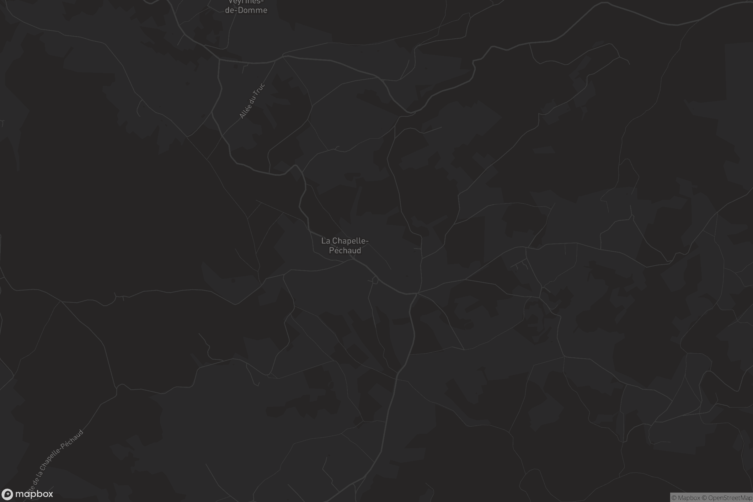 Carte de La Chapelle-Péchaud