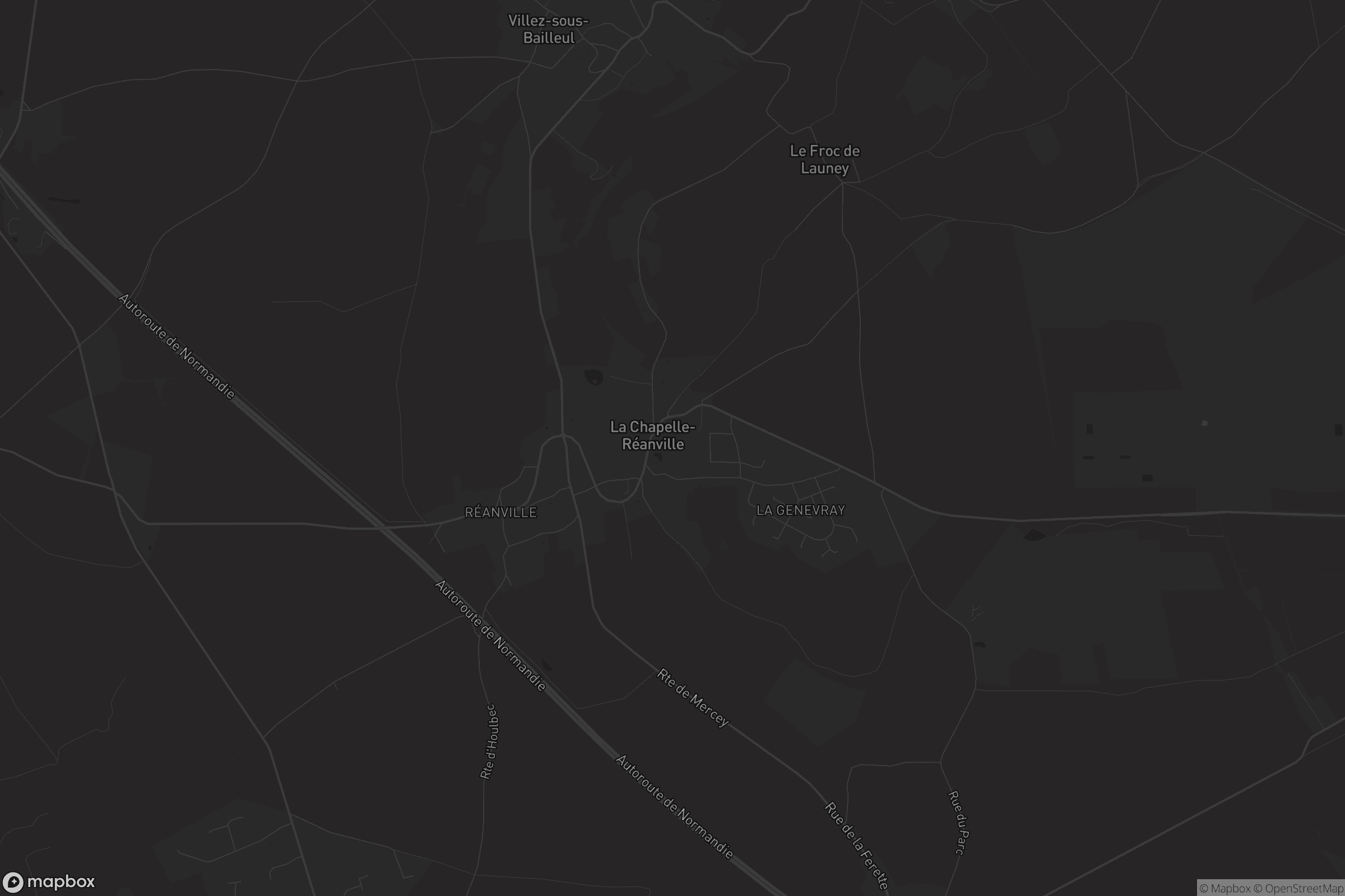 Carte de La Chapelle-Réanville