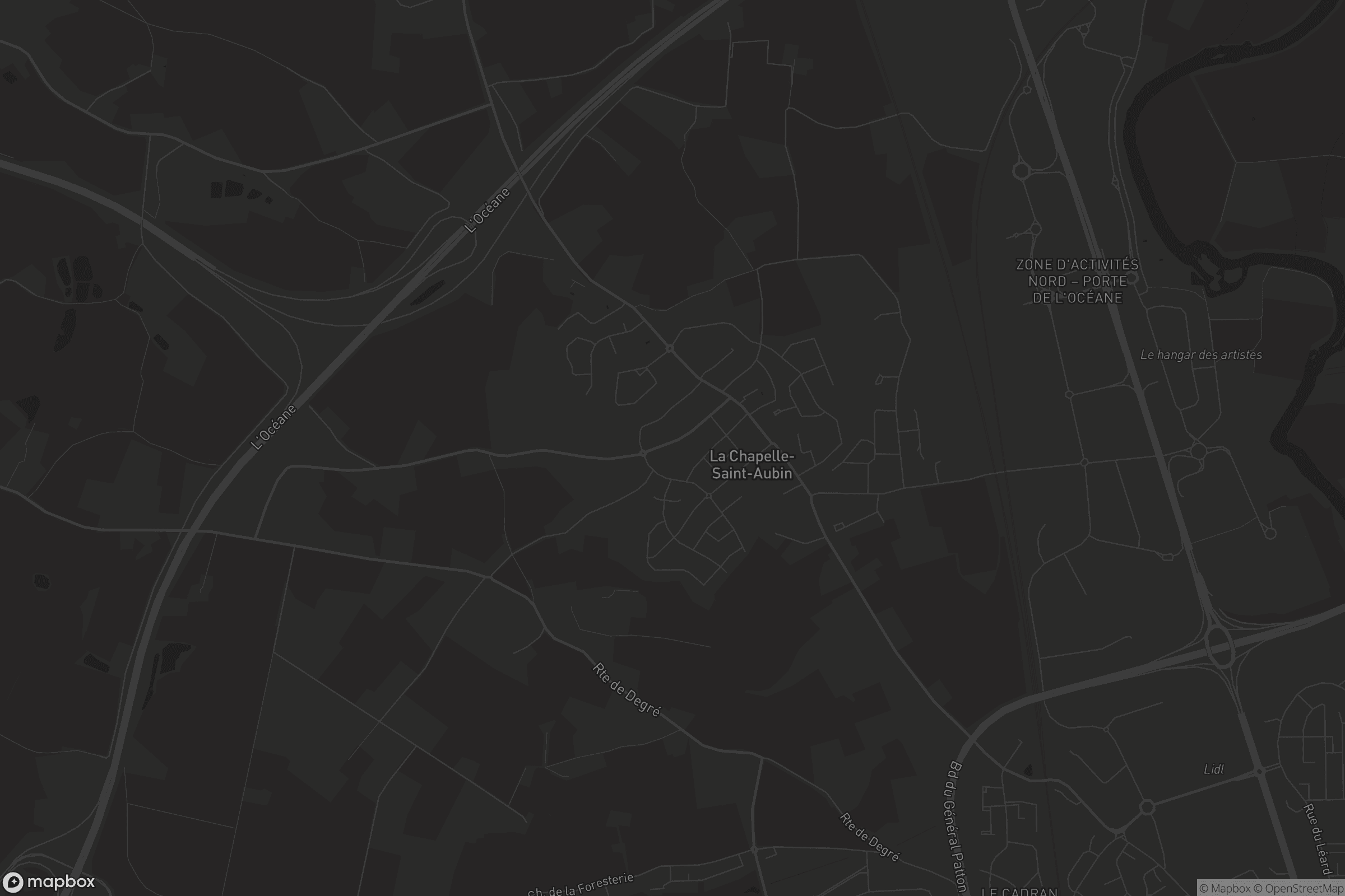 Carte de La Chapelle-Saint-Aubin