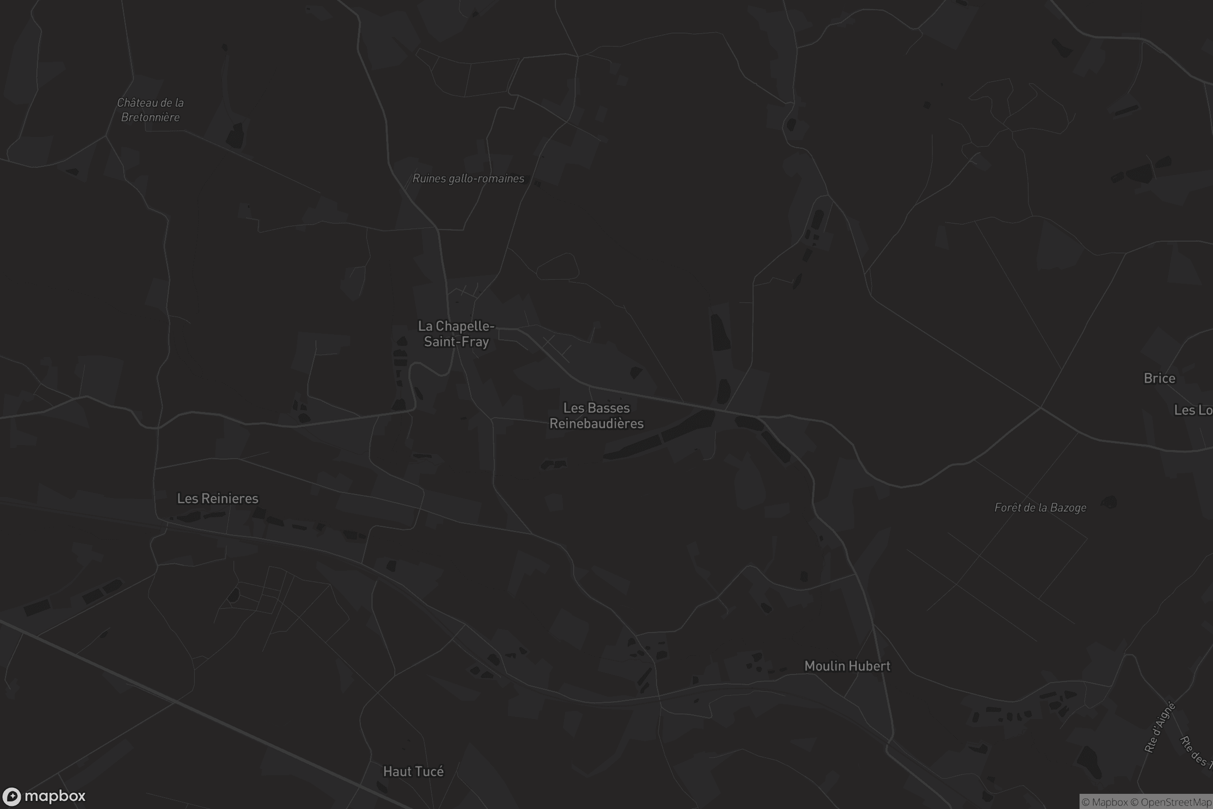 Carte de La Chapelle-Saint-Fray