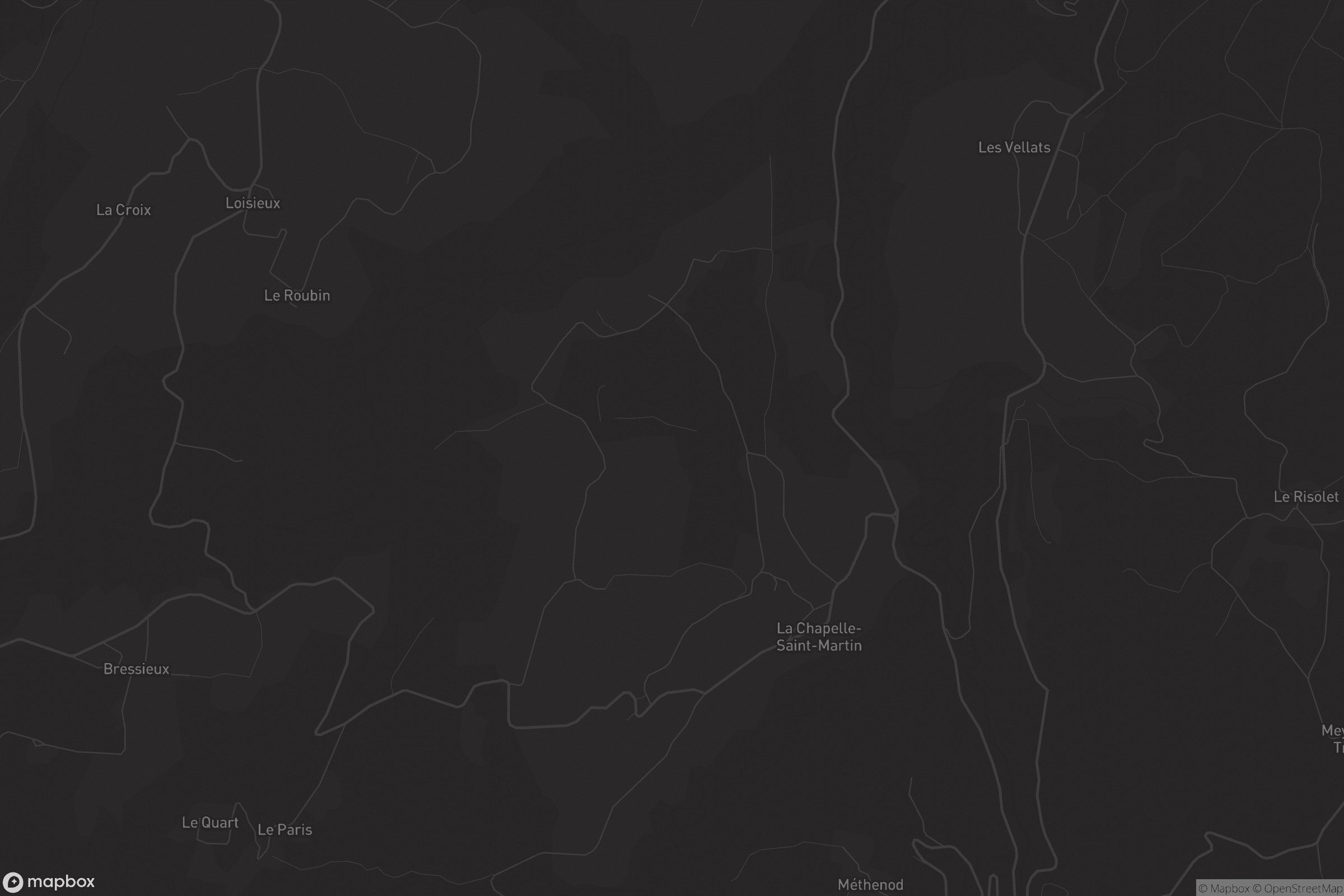 Carte de La Chapelle-Saint-Martin