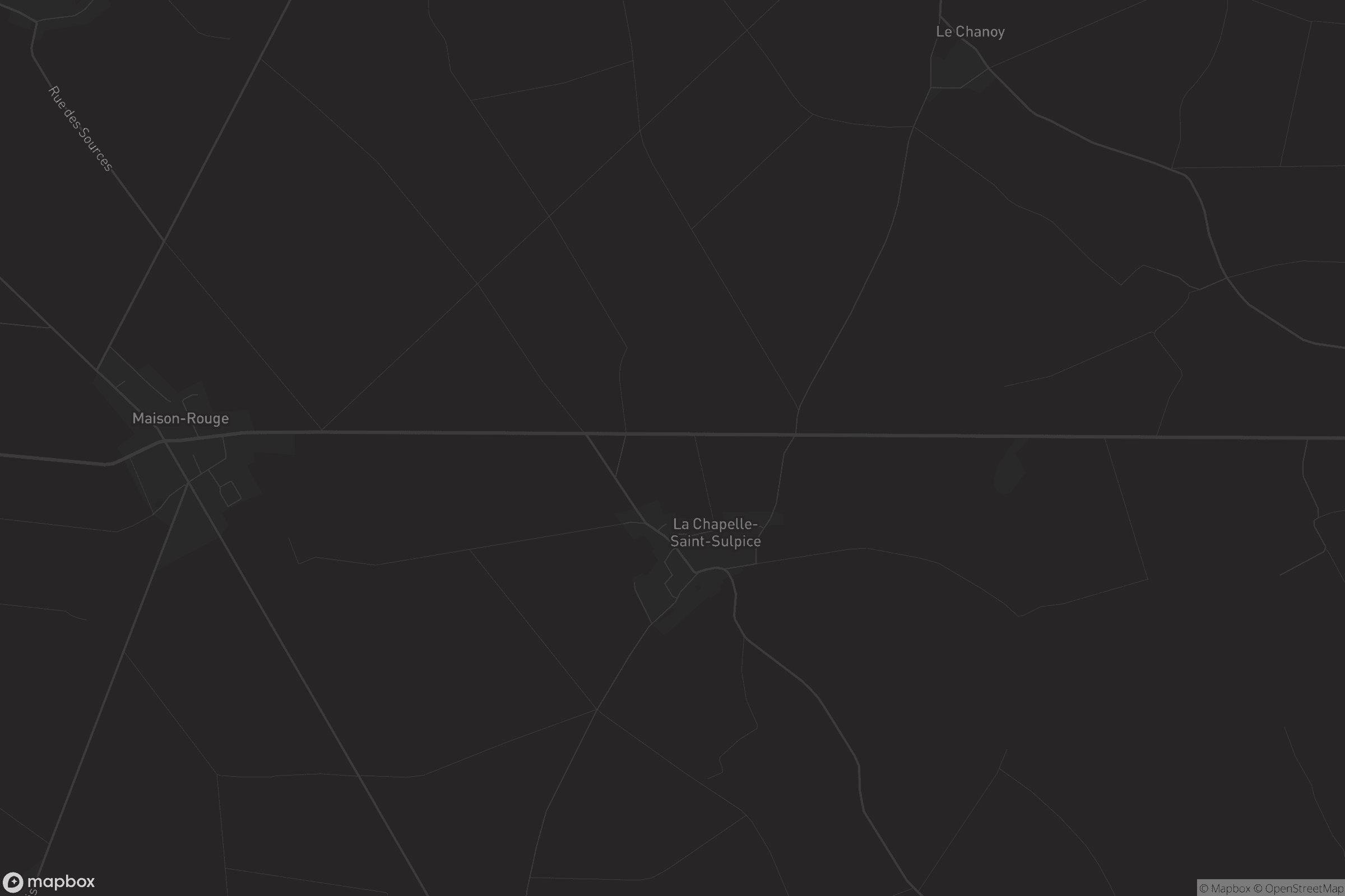 Carte de La Chapelle-Saint-Sulpice