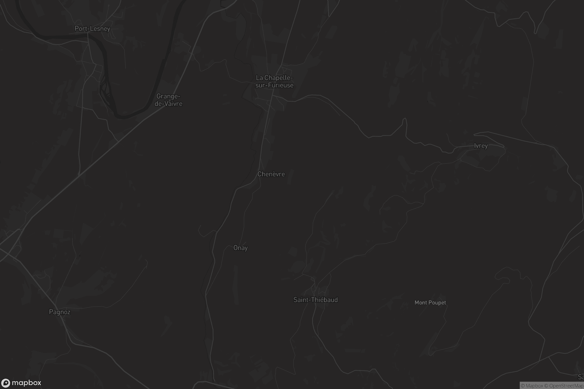 Carte de La Chapelle-sur-Furieuse