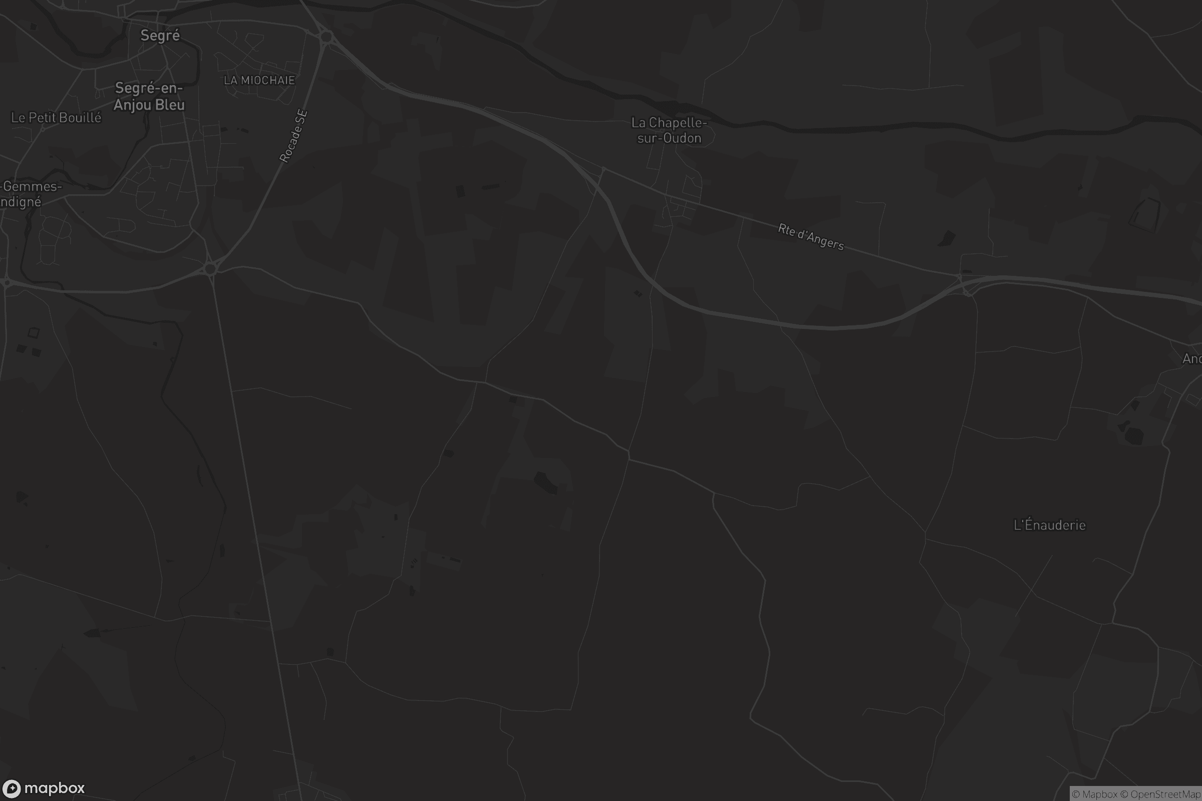 Carte de La Chapelle-sur-Oudon