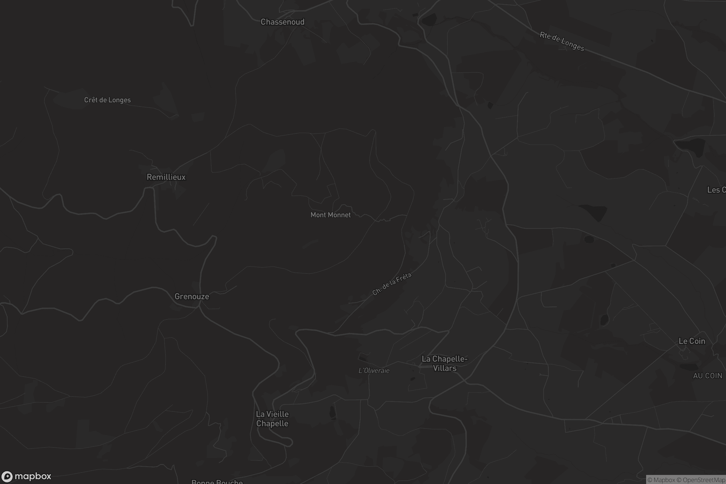 Carte de La Chapelle-Villars