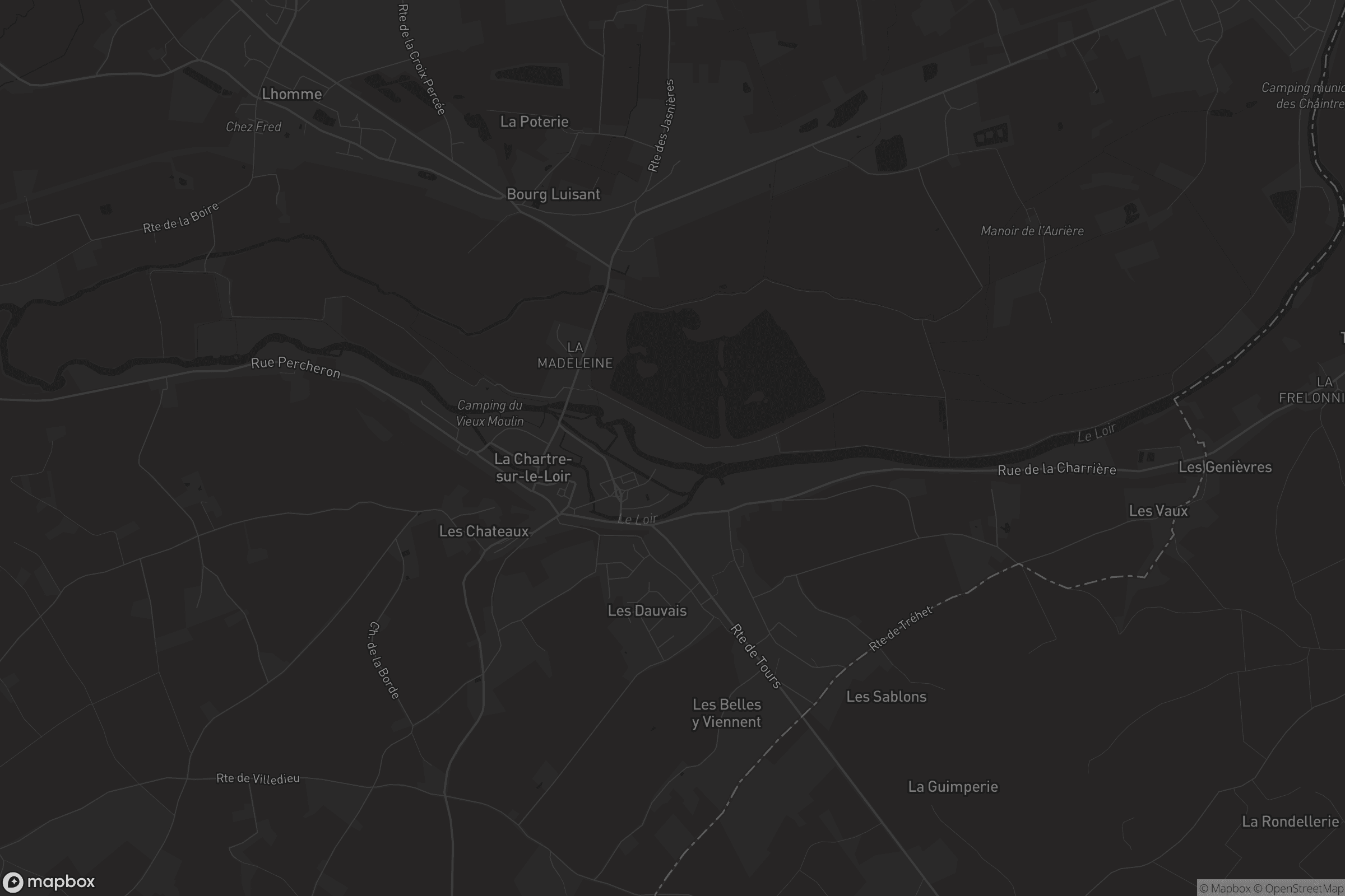 Carte de La Chartre-sur-le-Loir