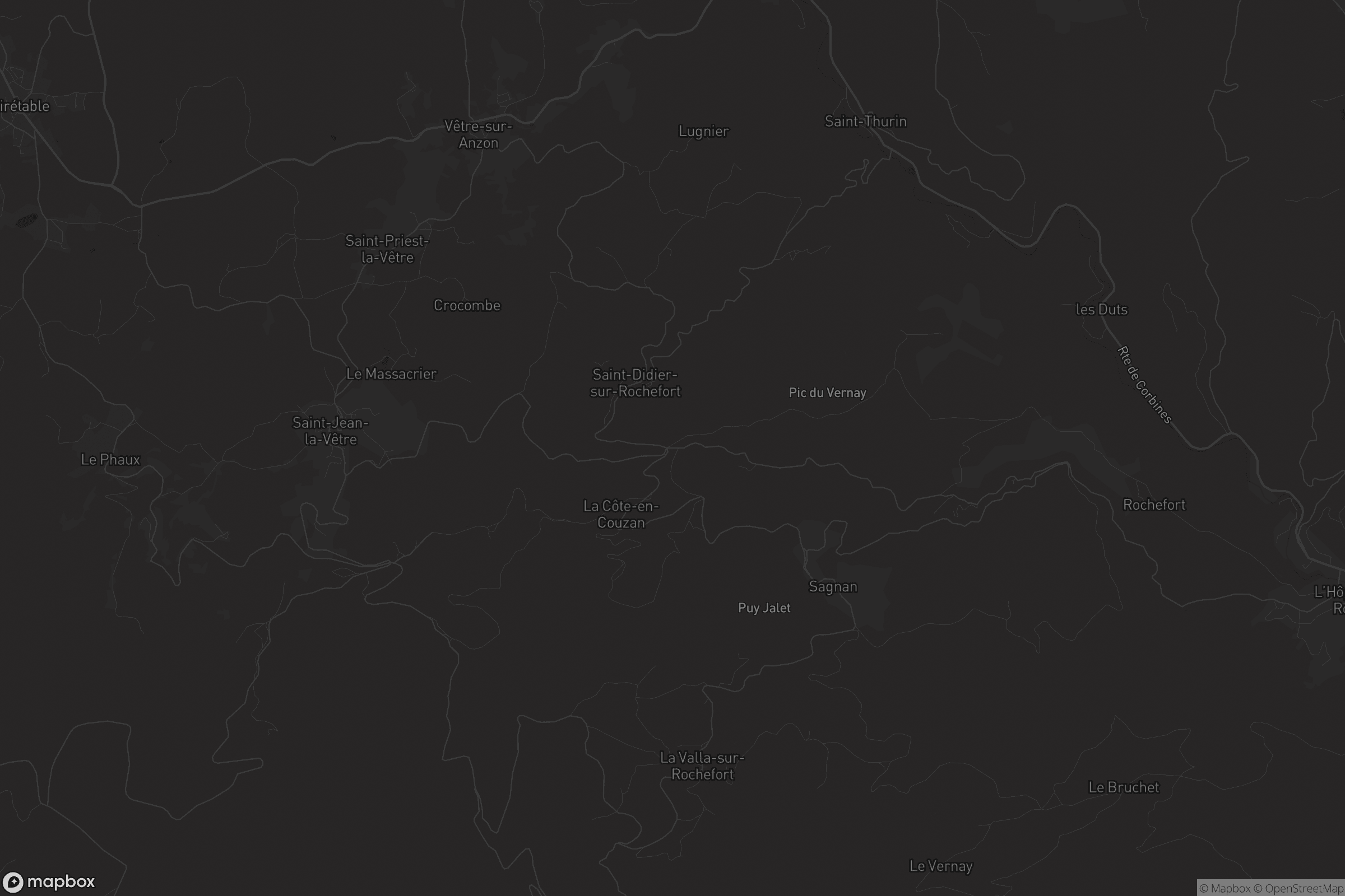 Carte de La Côte-Saint-Didier