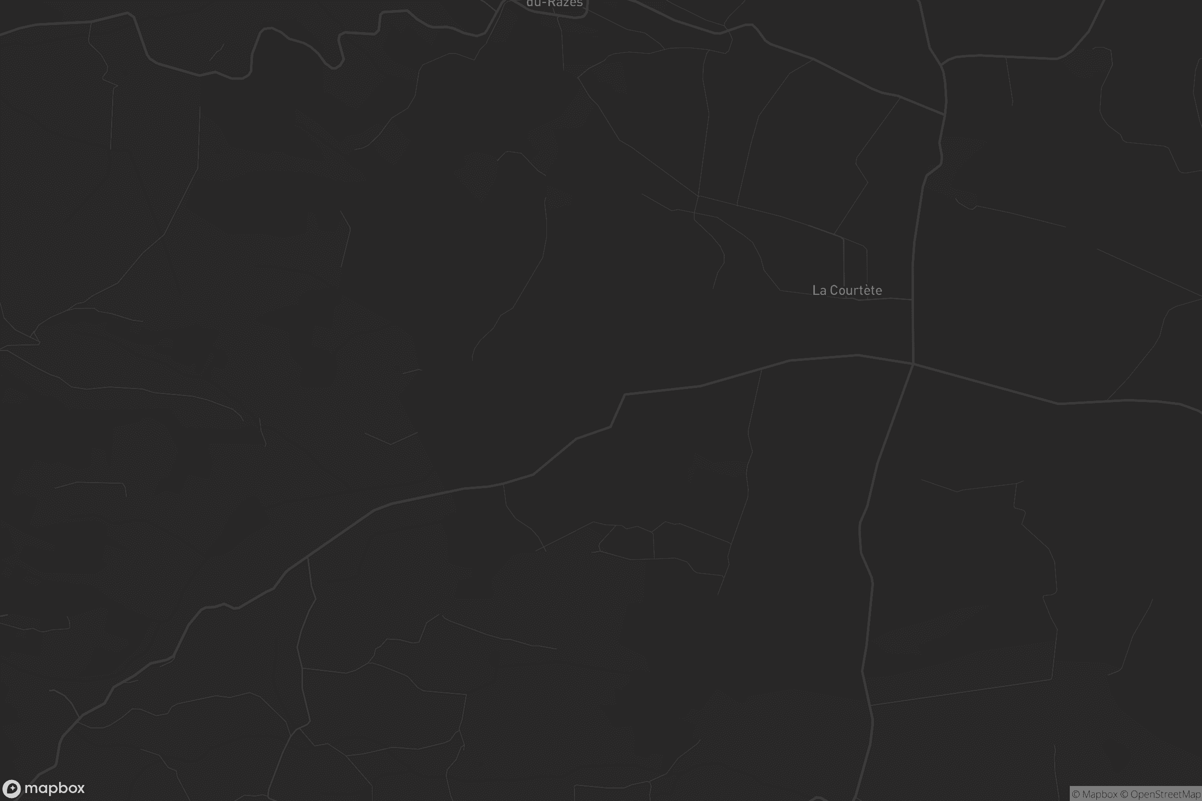 Carte de La Courtète