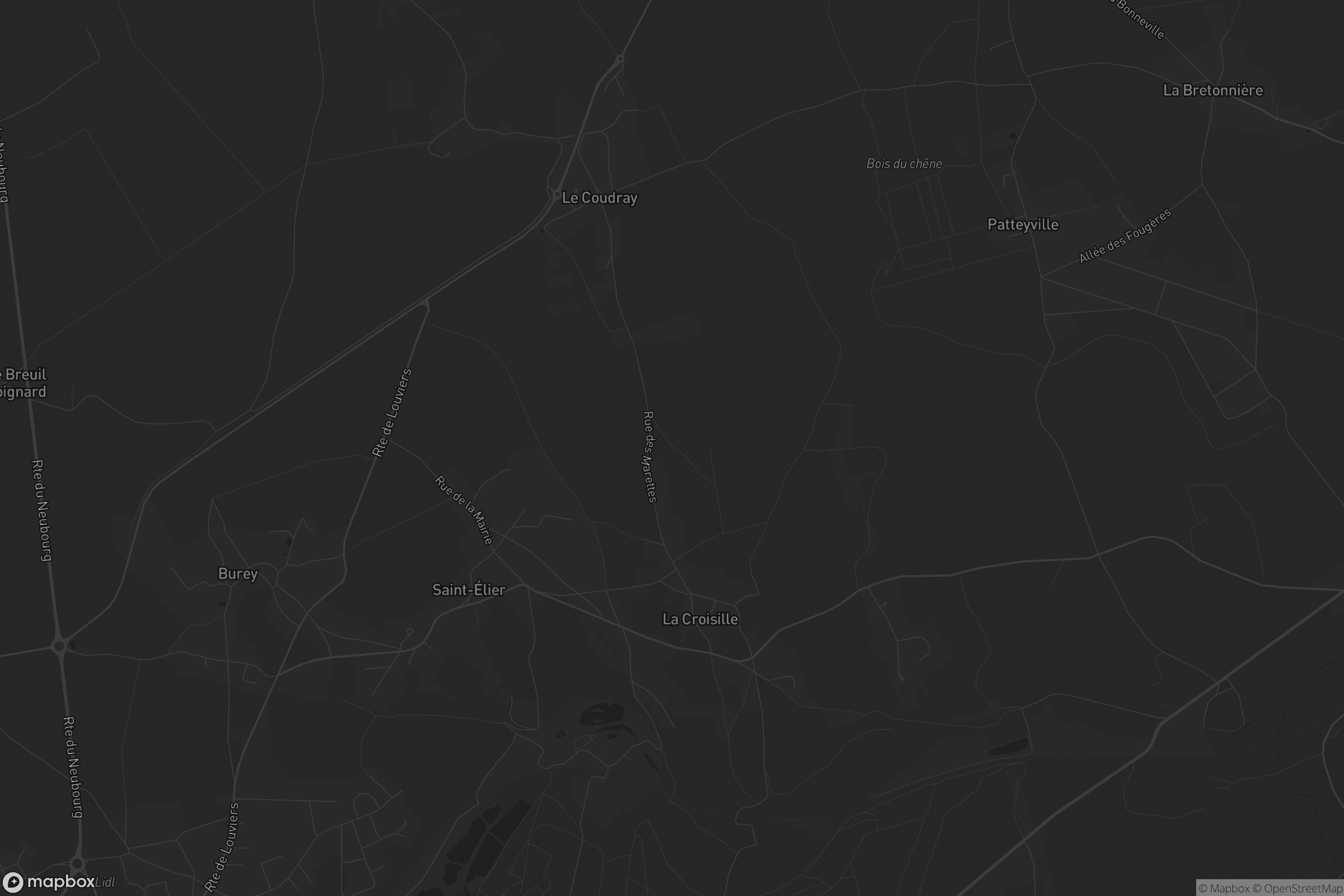 Carte de La Croisille