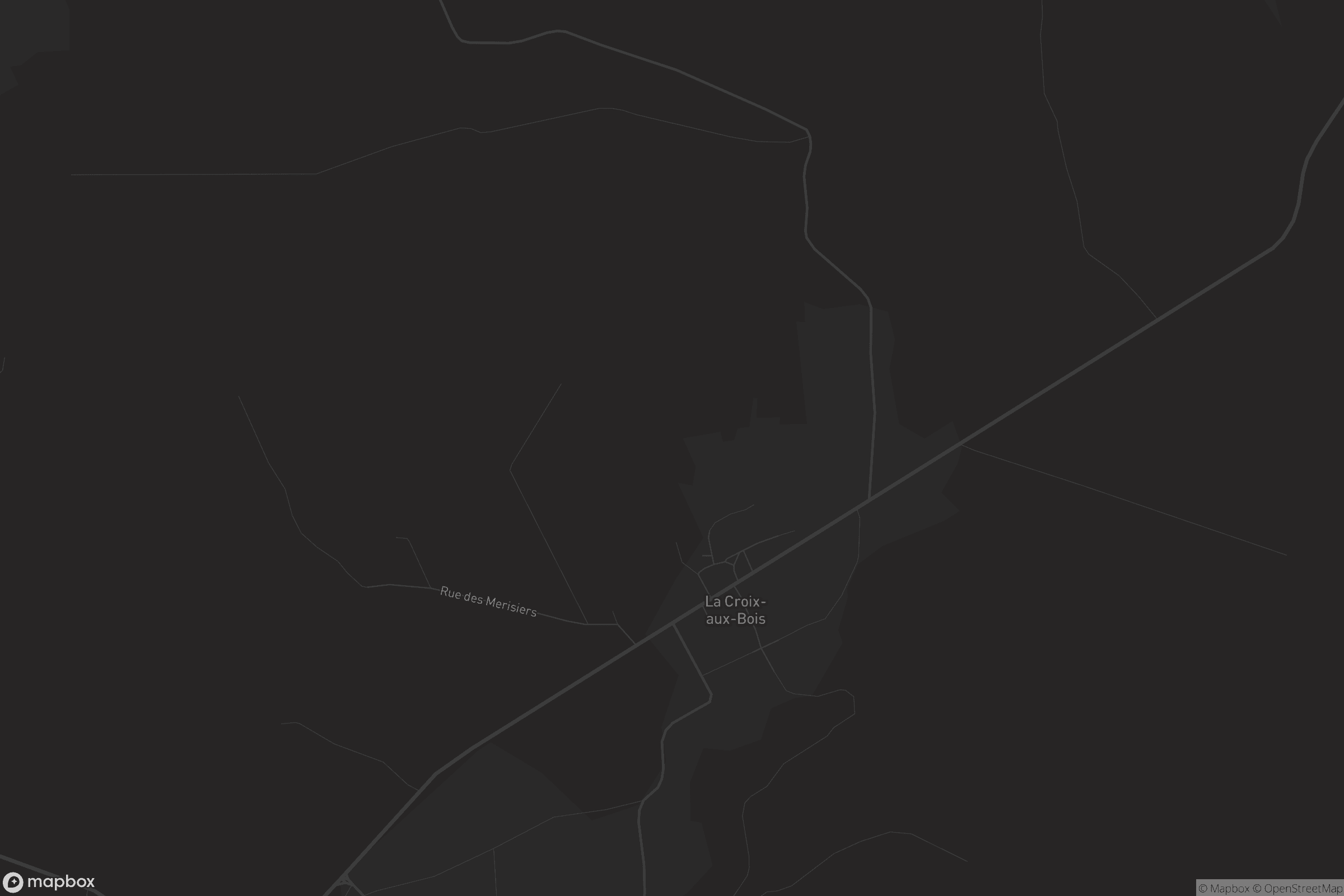 Carte de La Croix-aux-Bois