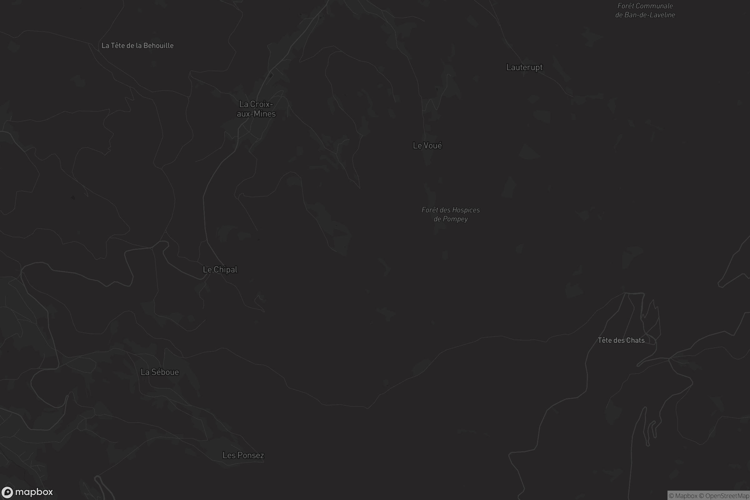 Carte de La Croix-aux-Mines