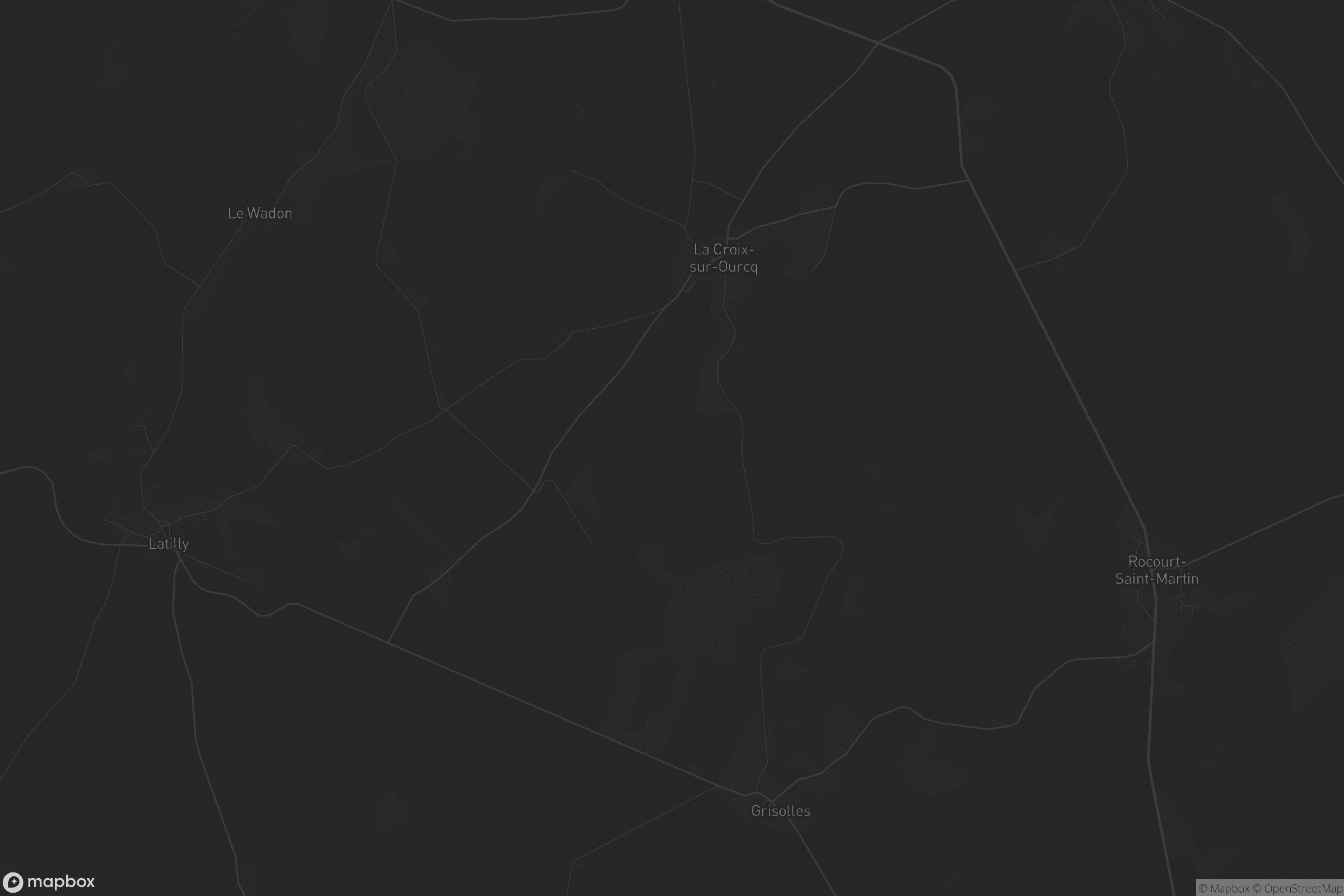 Carte de La Croix-sur-Ourcq