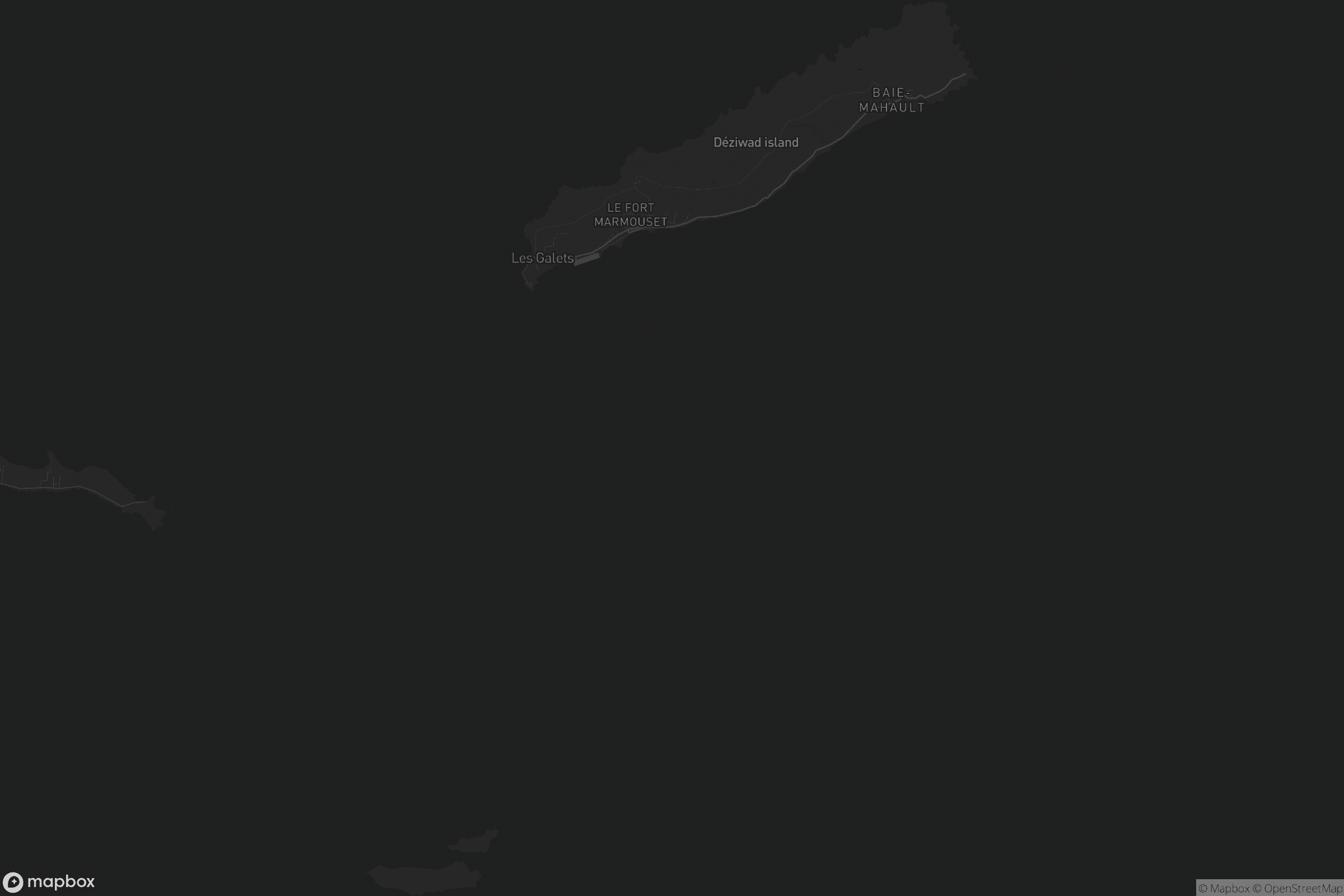 Carte de La Désirade