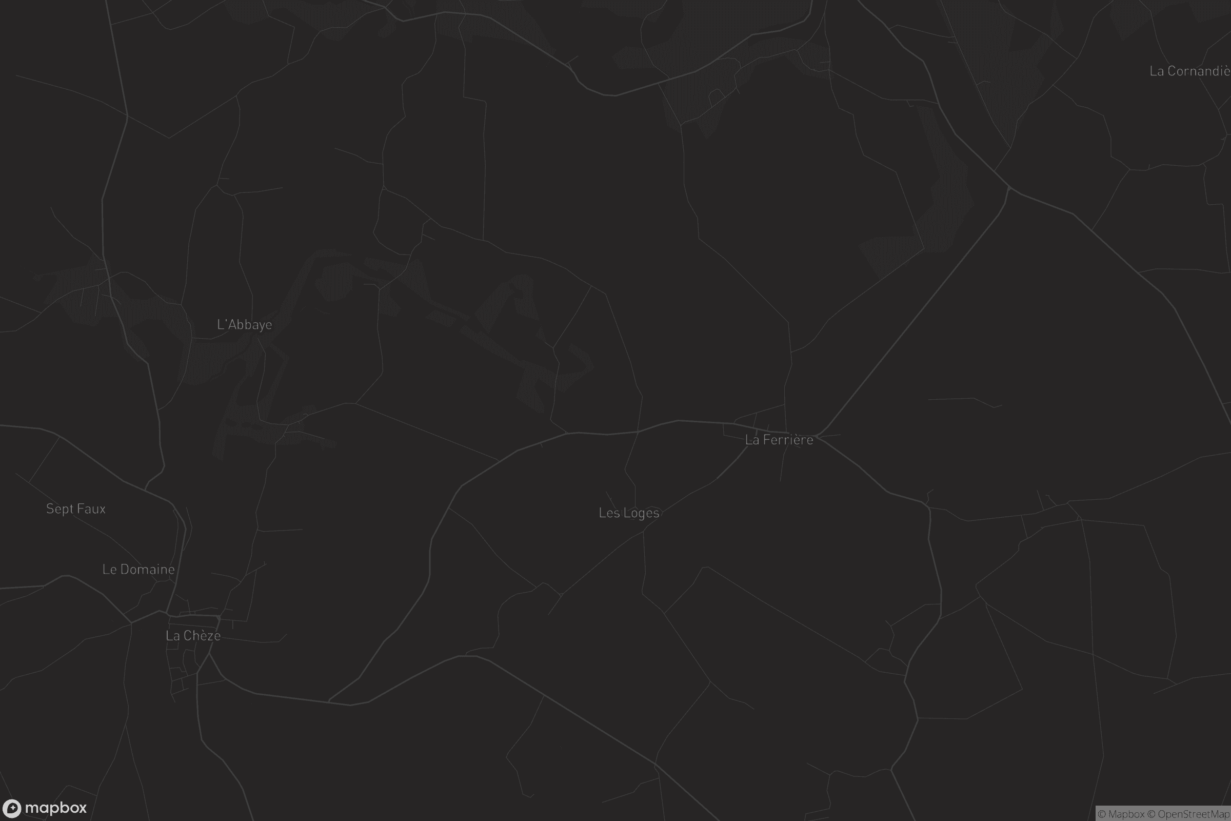 Carte de La Ferrière