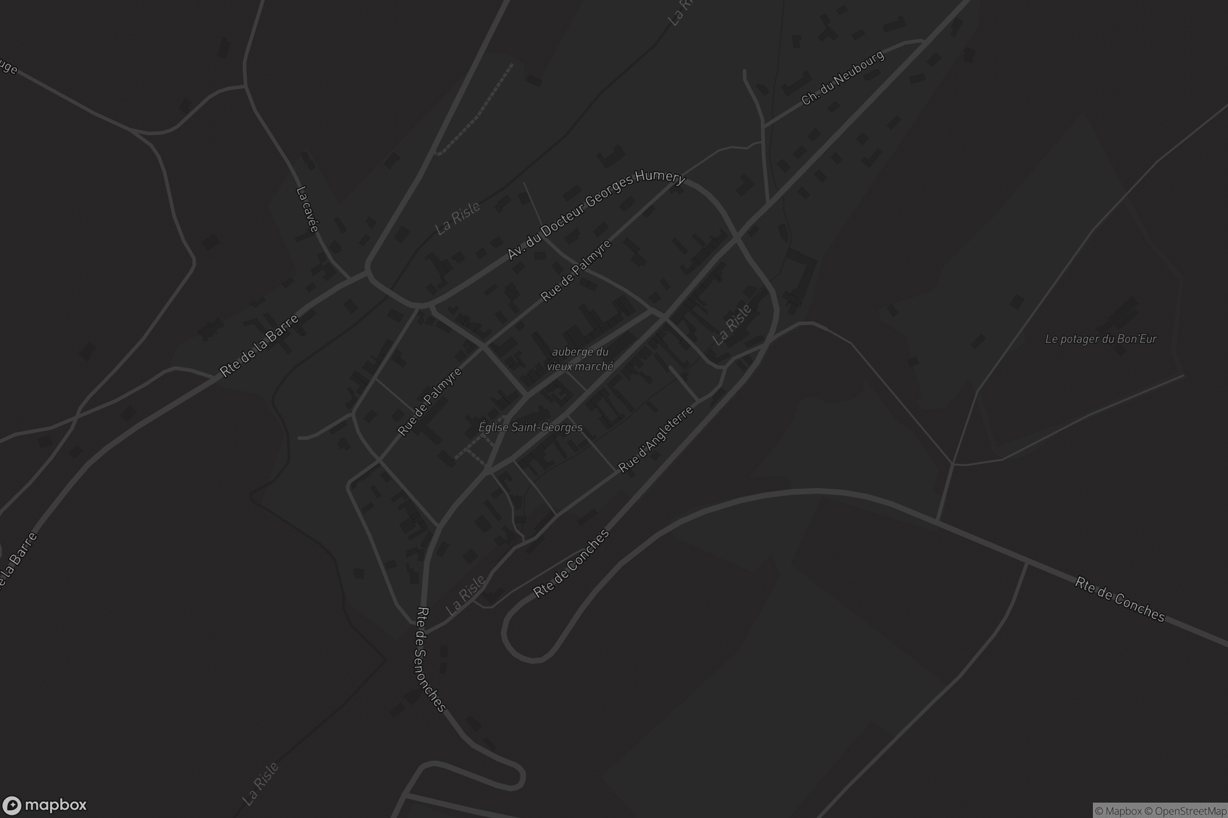 Carte de La Ferrière-sur-Risle