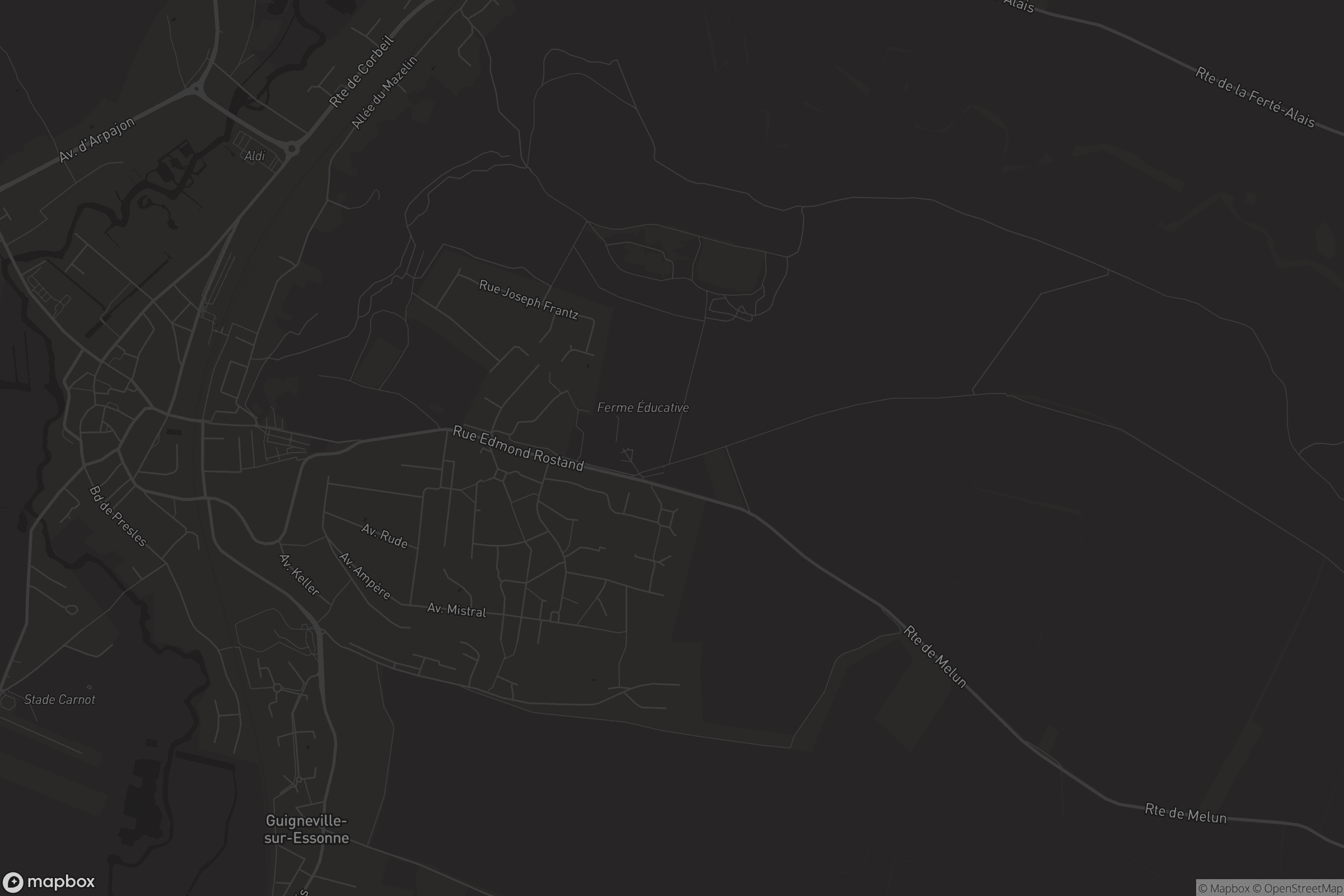 Carte de La Ferté-Alais