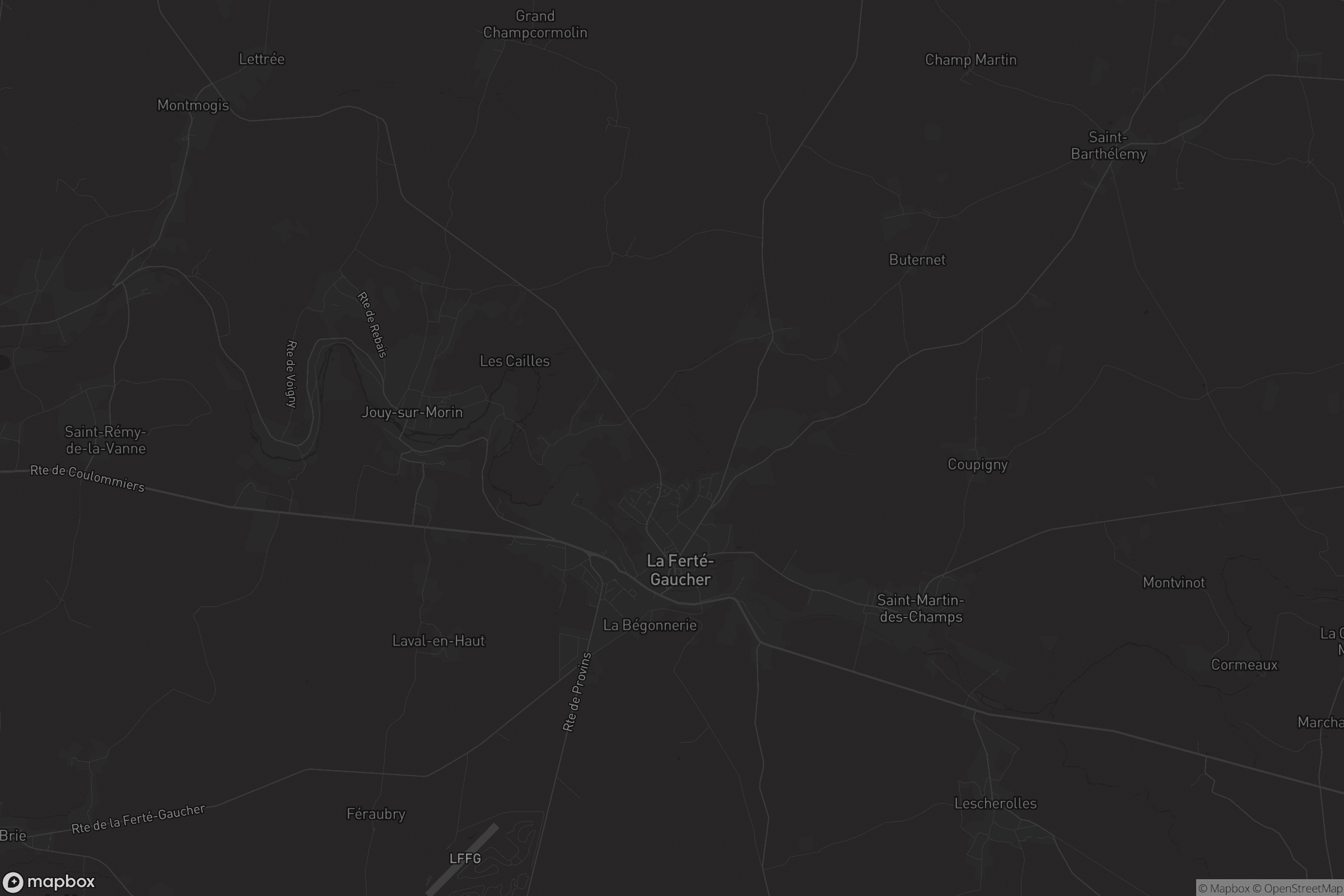 Carte de La Ferté-Gaucher