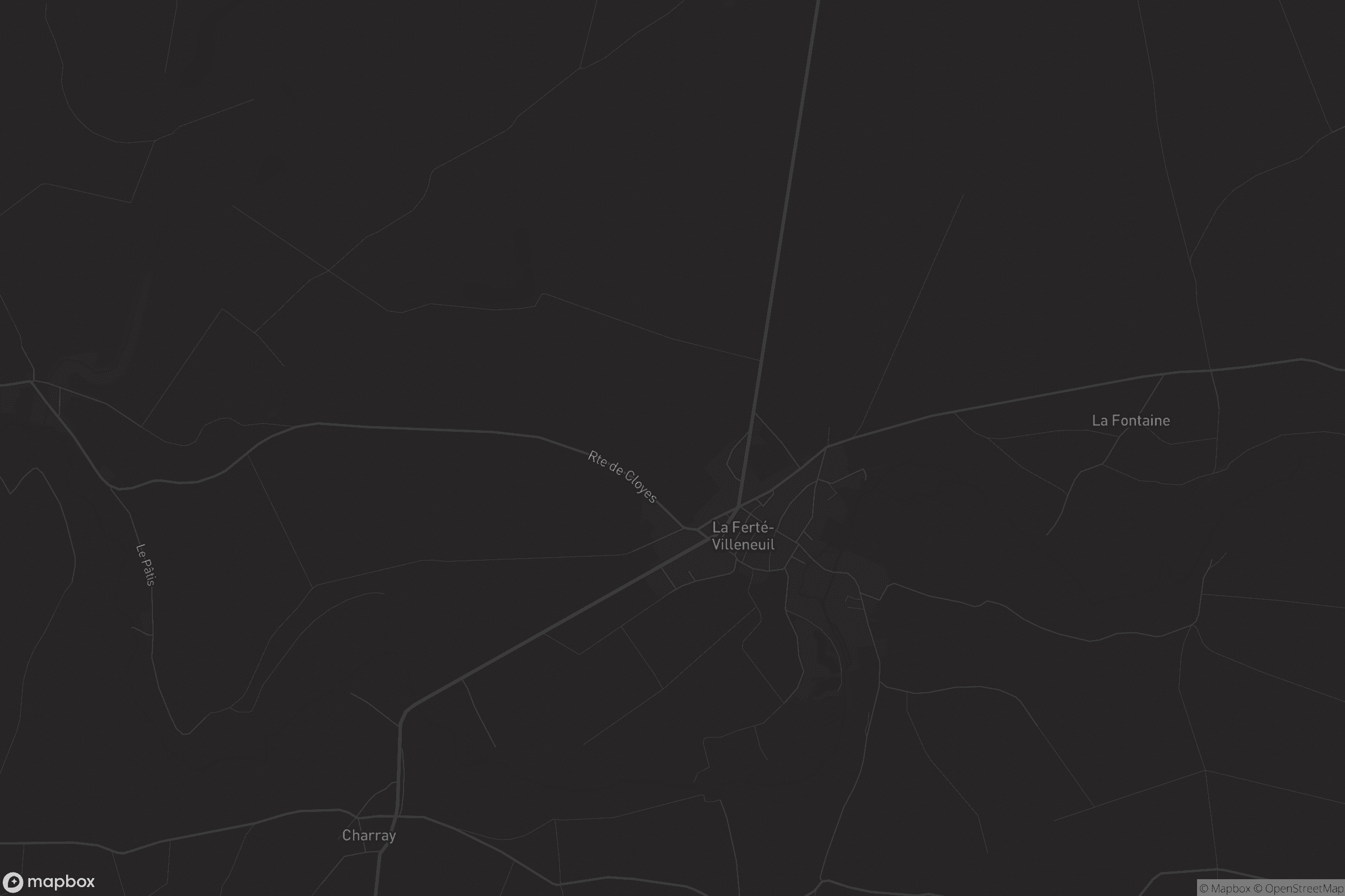 Carte de La Ferté-Villeneuil