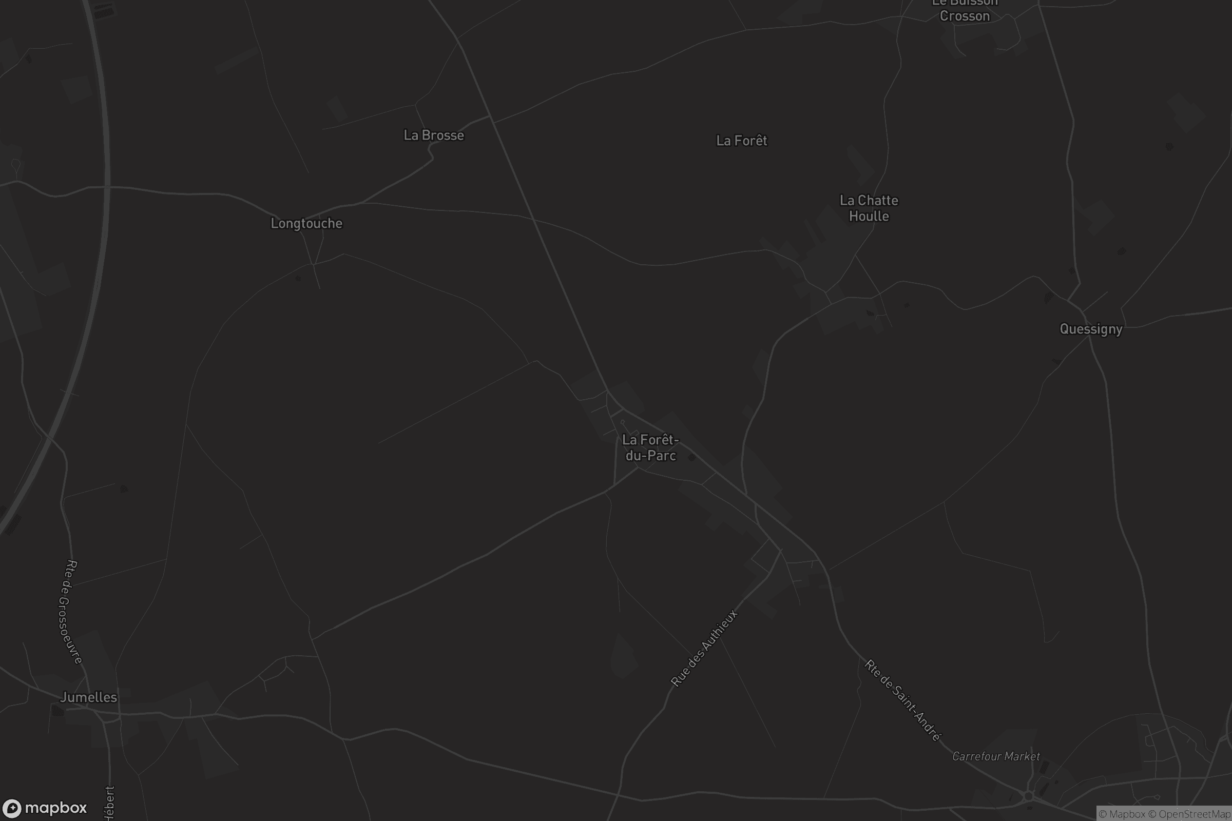 Carte de La Forêt-du-Parc