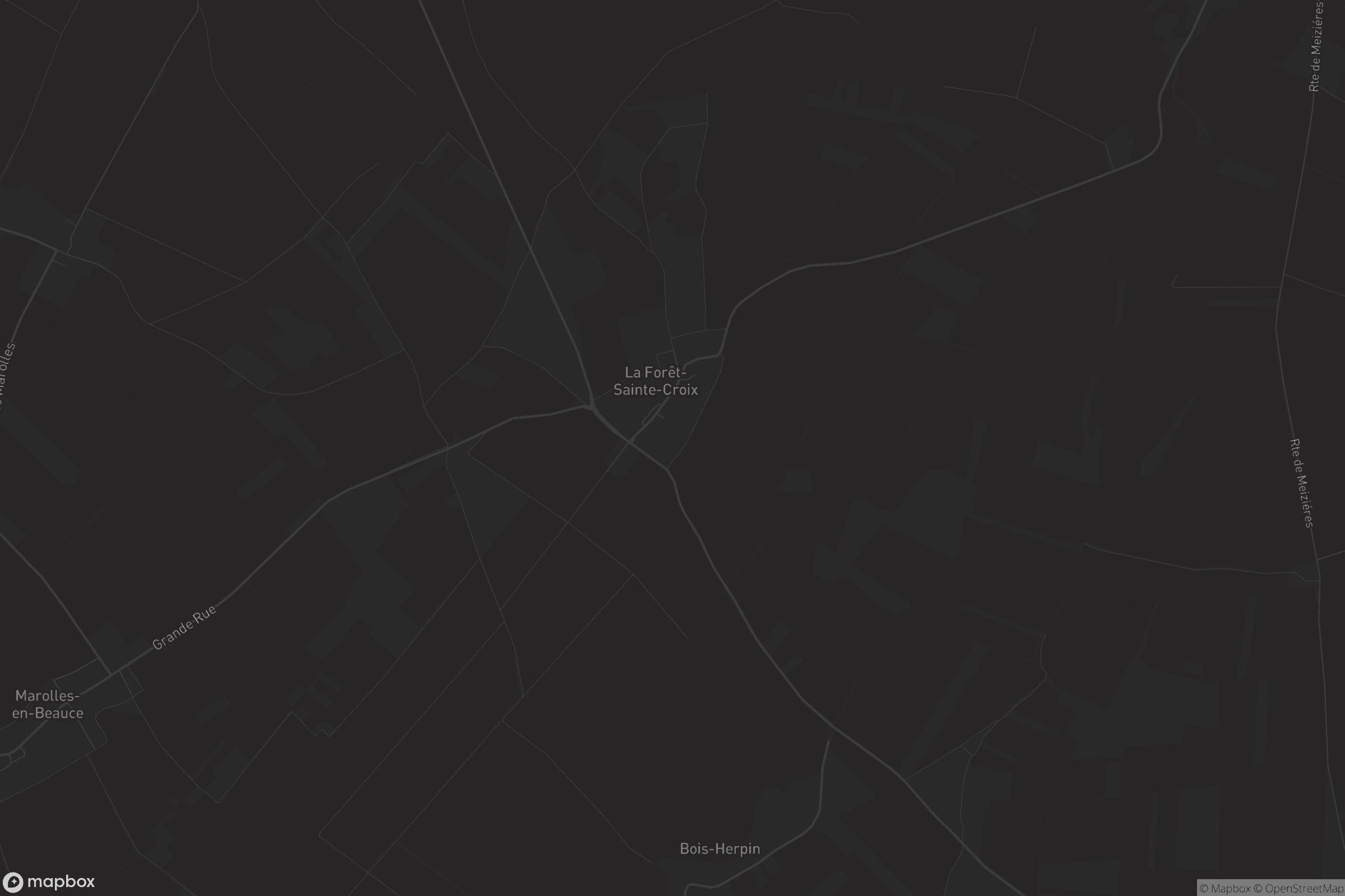 Carte de La Forêt-Sainte-Croix