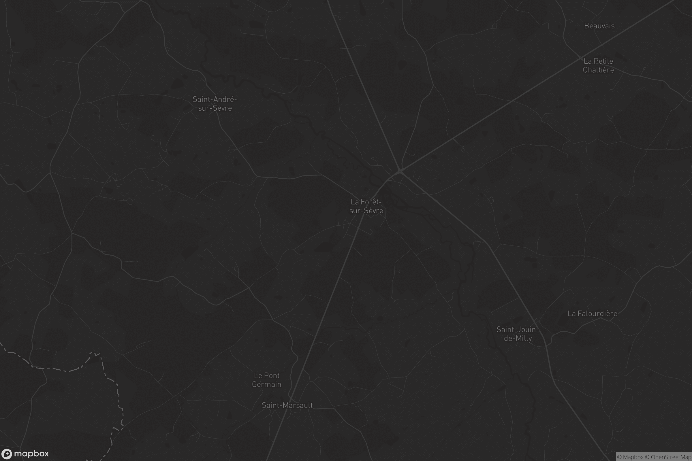 Carte de La Forêt-sur-Sèvre