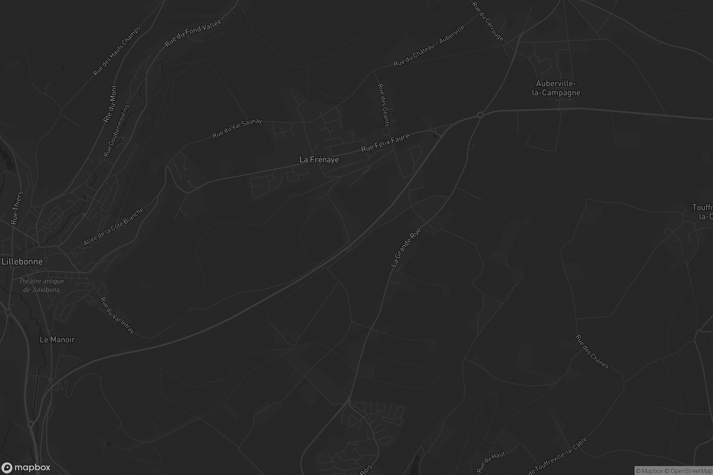 Carte de La Frénaye