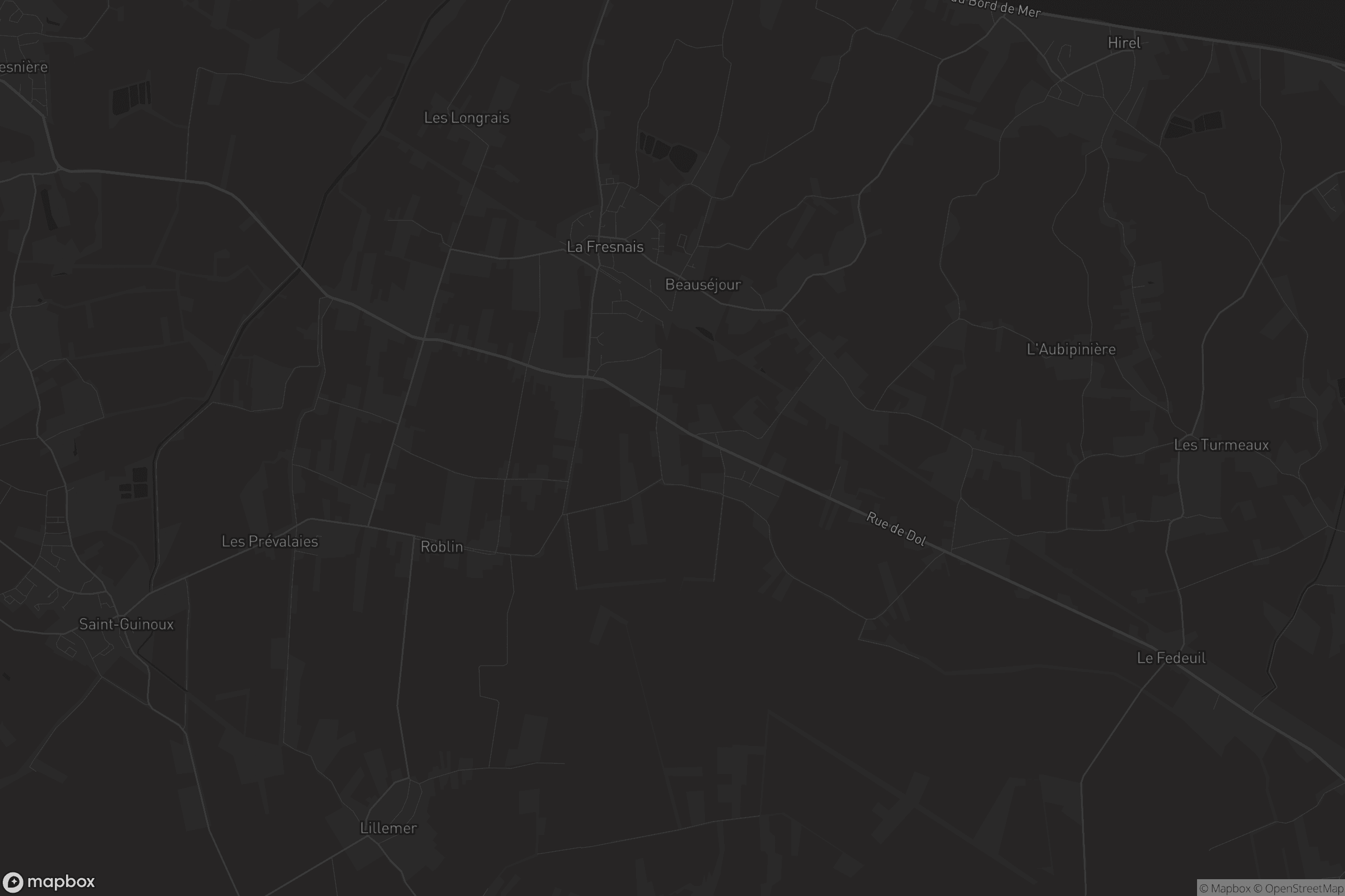 Carte de La Fresnais