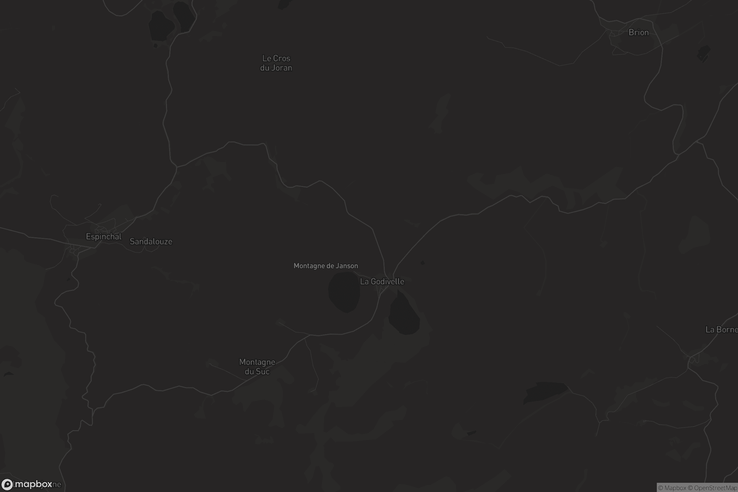 Carte de La Godivelle