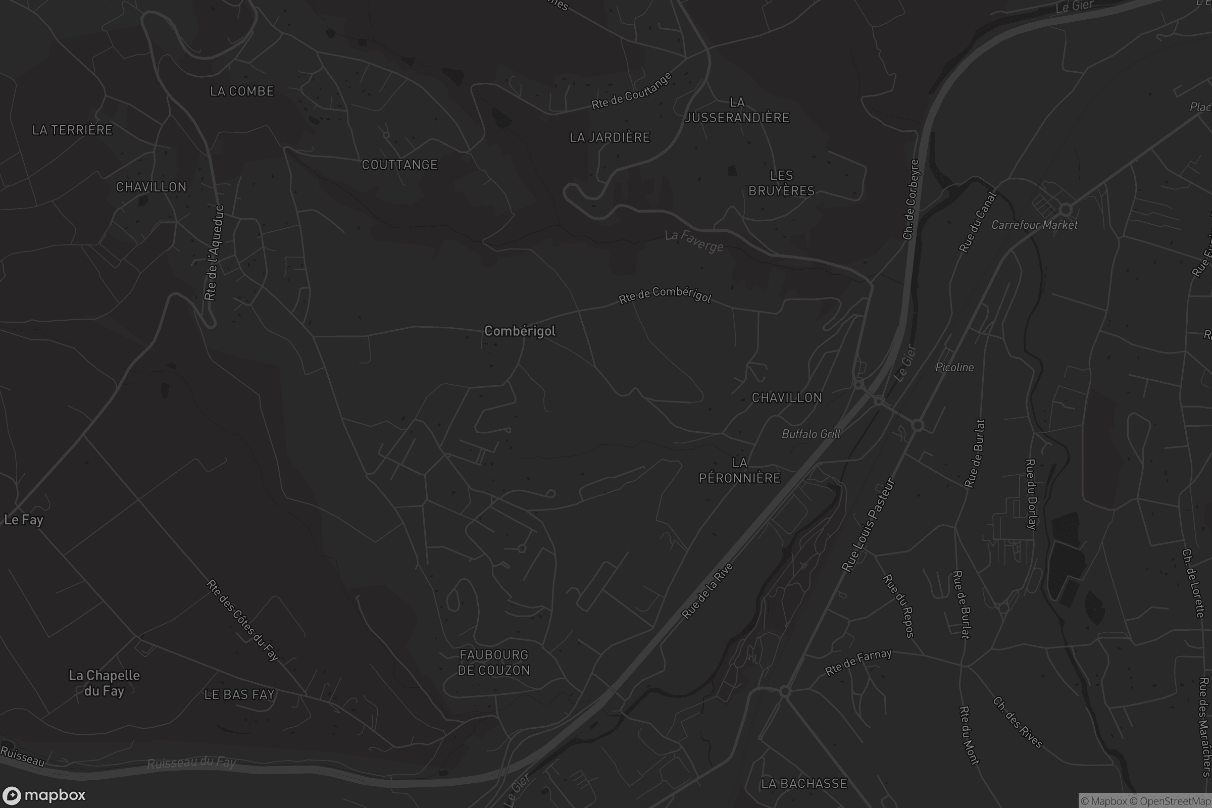 Carte de La Grand-Croix