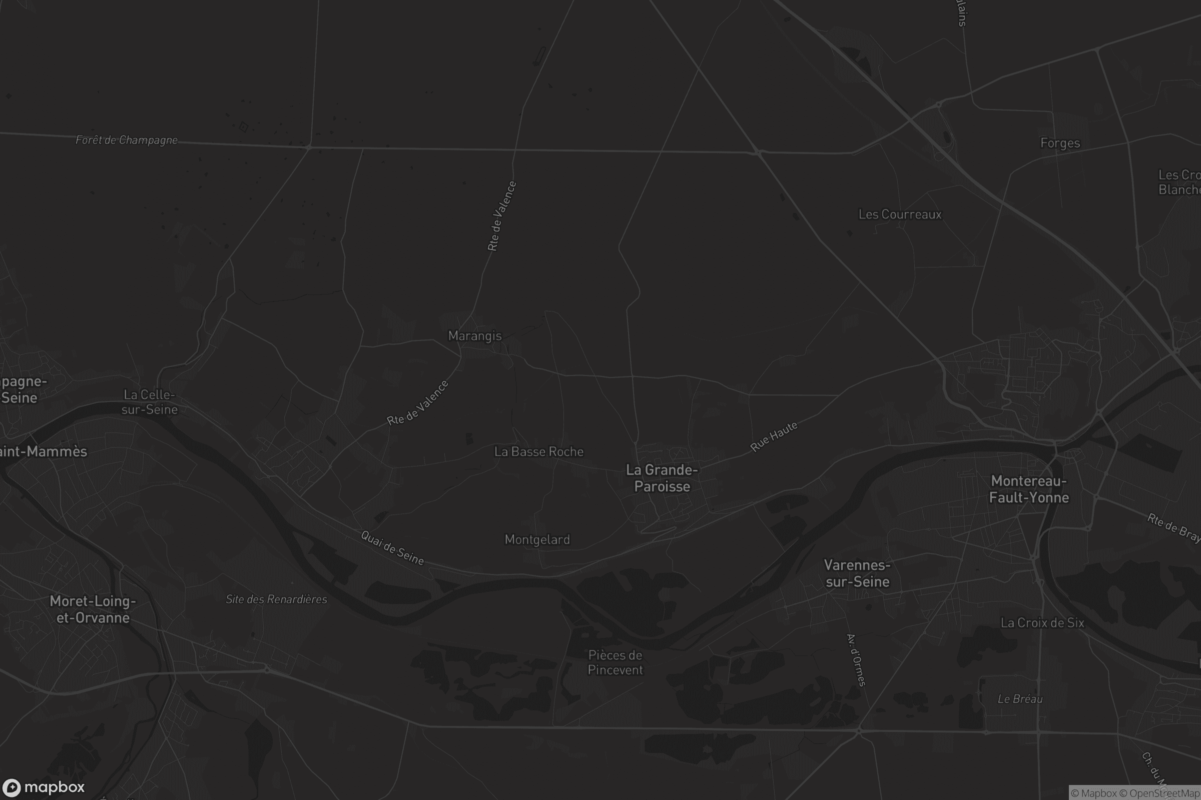 Carte de La Grande-Paroisse